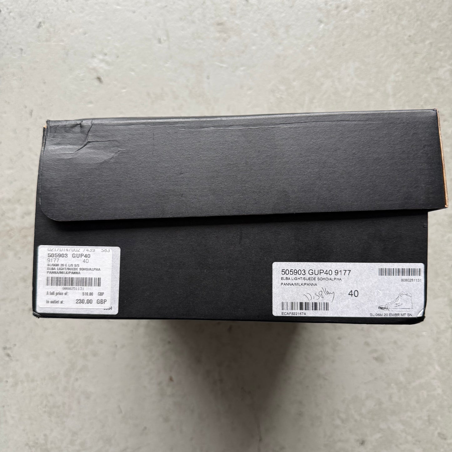 Saint Laurent Paris SL01H Black High Top Sneakers (39.5)