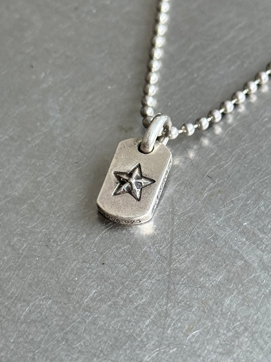 Chrome Hearts Star Dog Tag (OS)