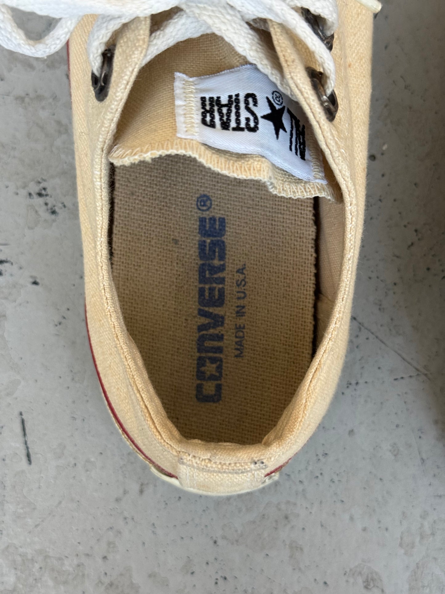 Chrome Hearts X Converse Cream Sneakers (7)