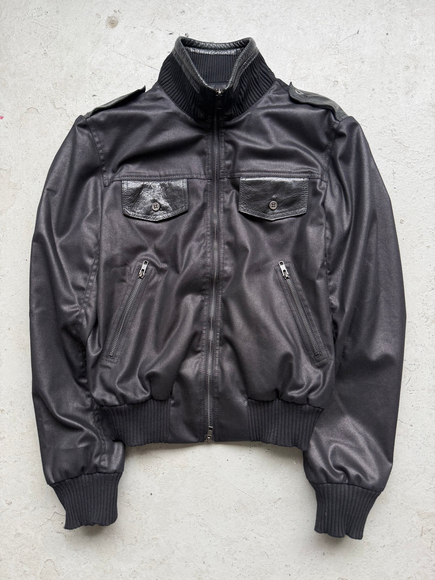 Sandrine Philippe SS23 Cotton Coated Jacket