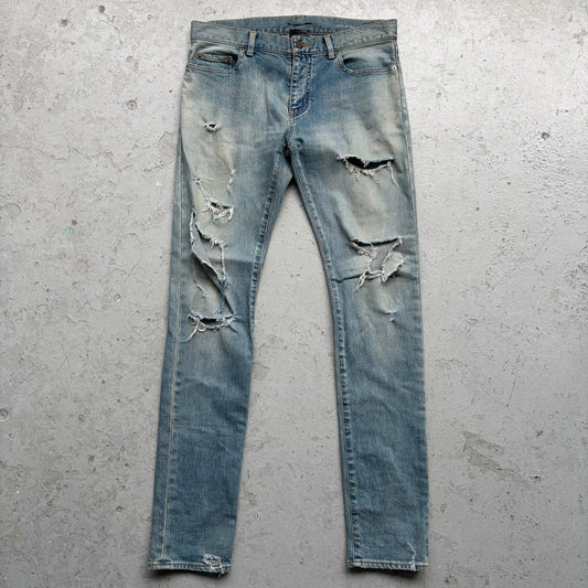 Saint Laurent Paris 2016 Crash Denim (32)