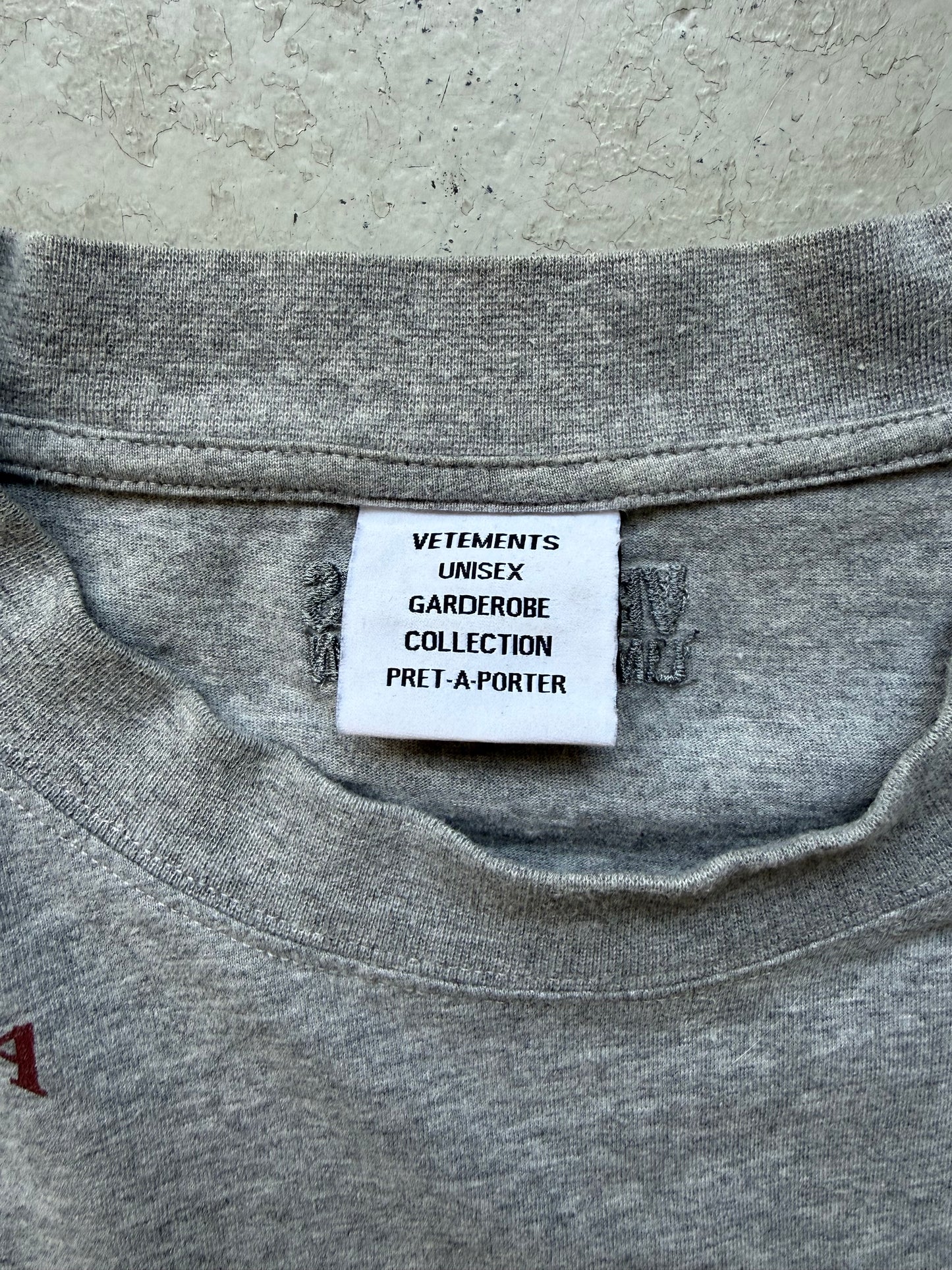 Vetements Maybe Mental Short Sleeve Shirt (L)