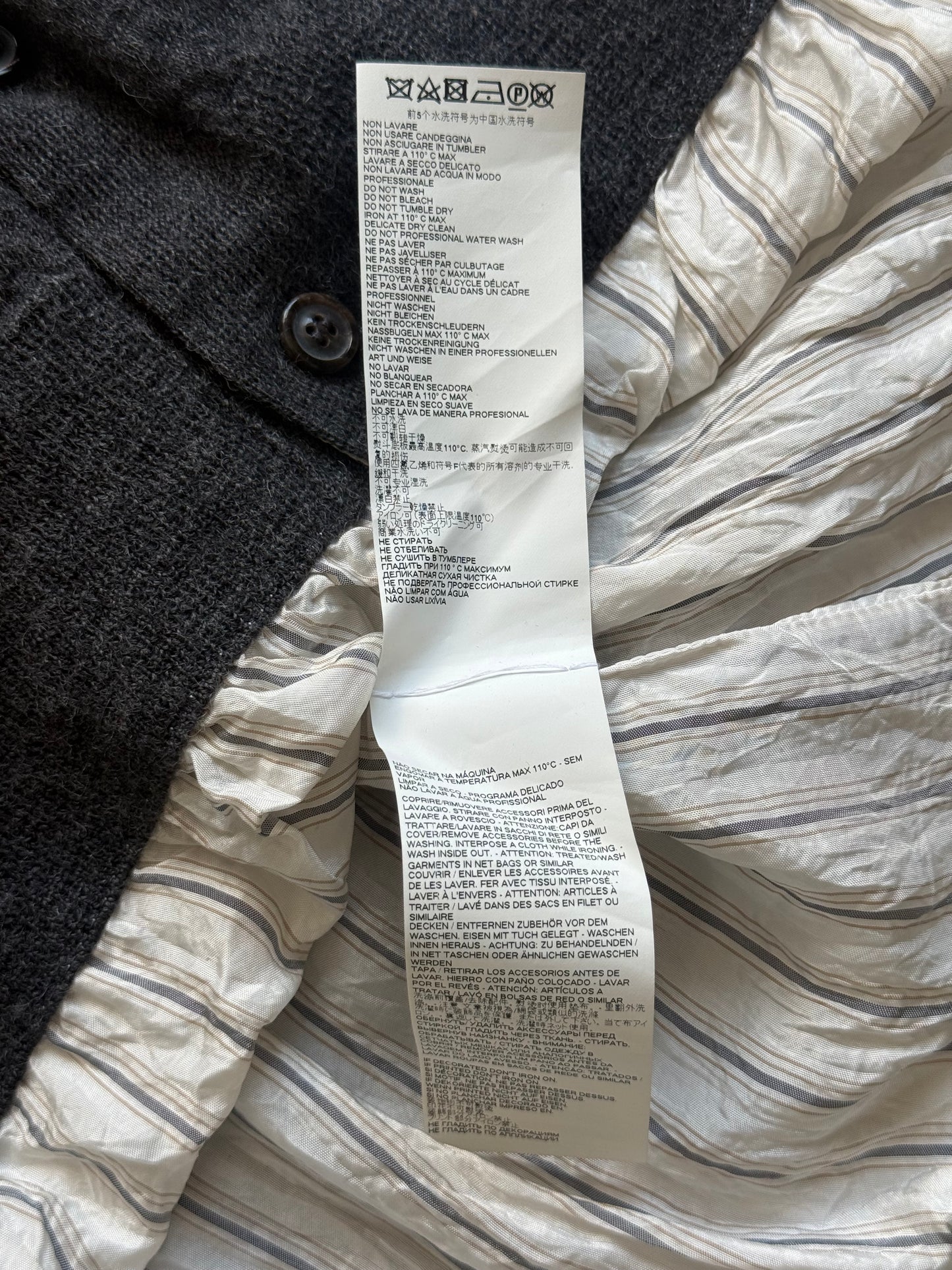 Maison Margiela Distressed Layer Cardigan (S)