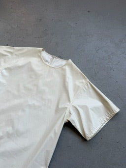 Maison Margiela MM6 Waxy White Short Sleeve (36)