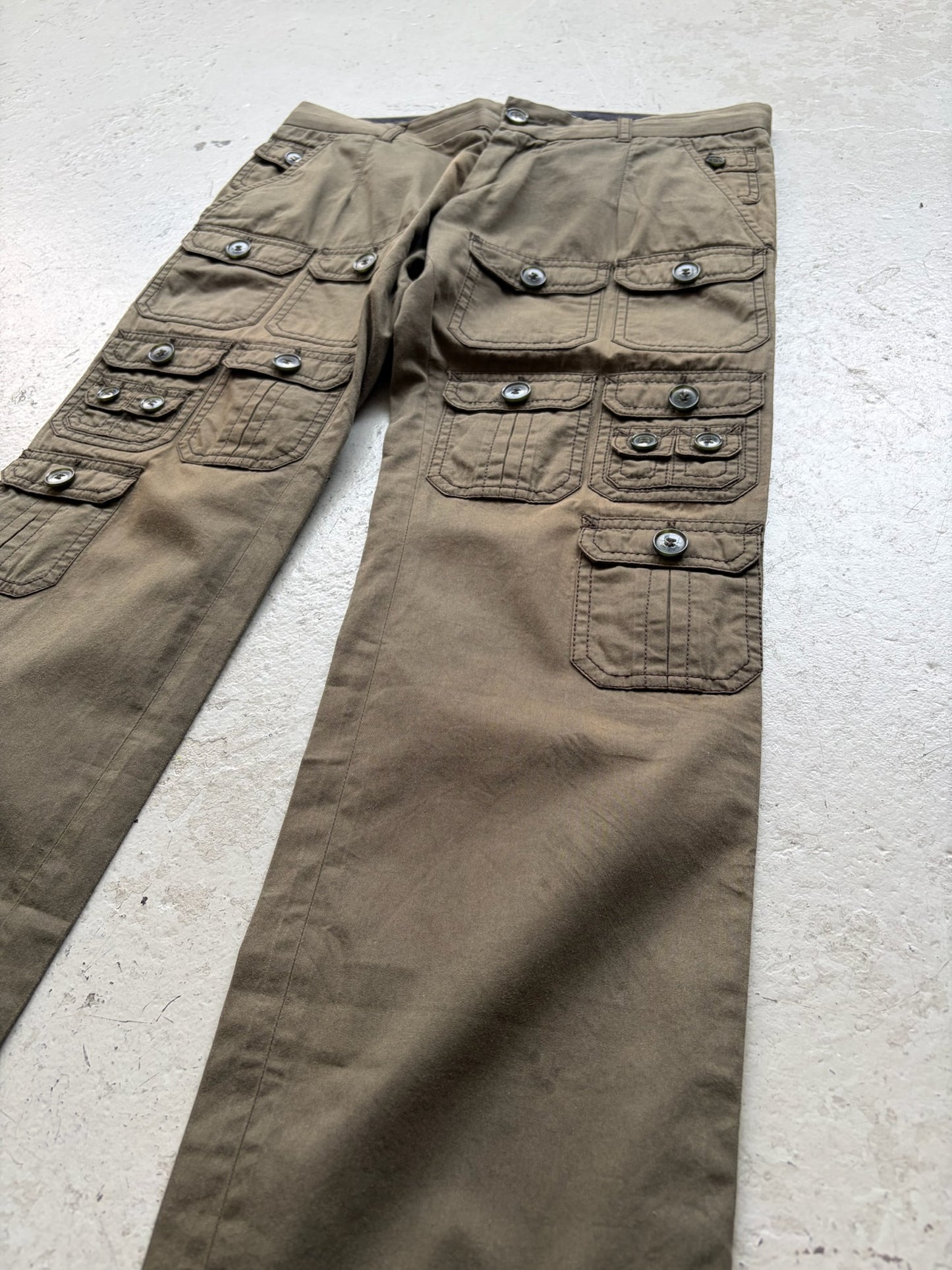 Dolce & Gabbana 2008 Olive Cargo Pants (44)