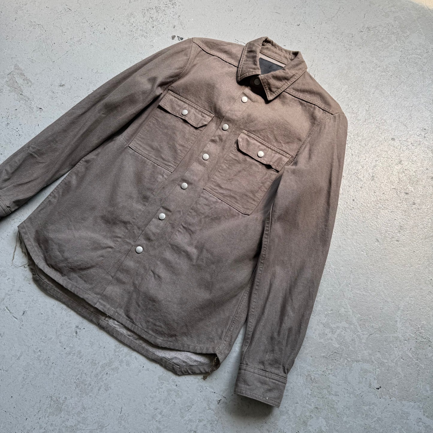 Rick Owens DRKSHDW MIJ Sage Outershirt (S)