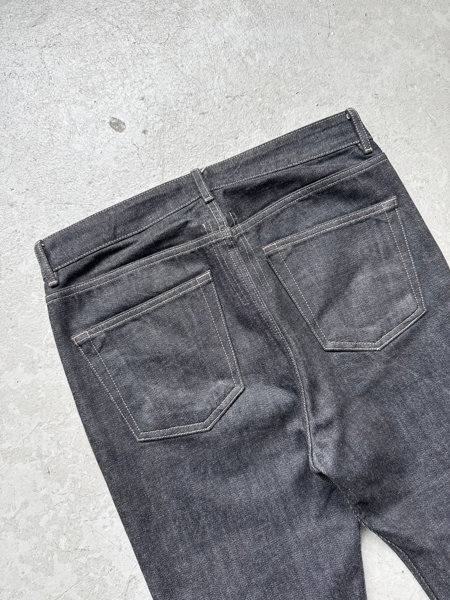Rick Owens DRKSHDW Torrence Cropped Cut Denim (31)
