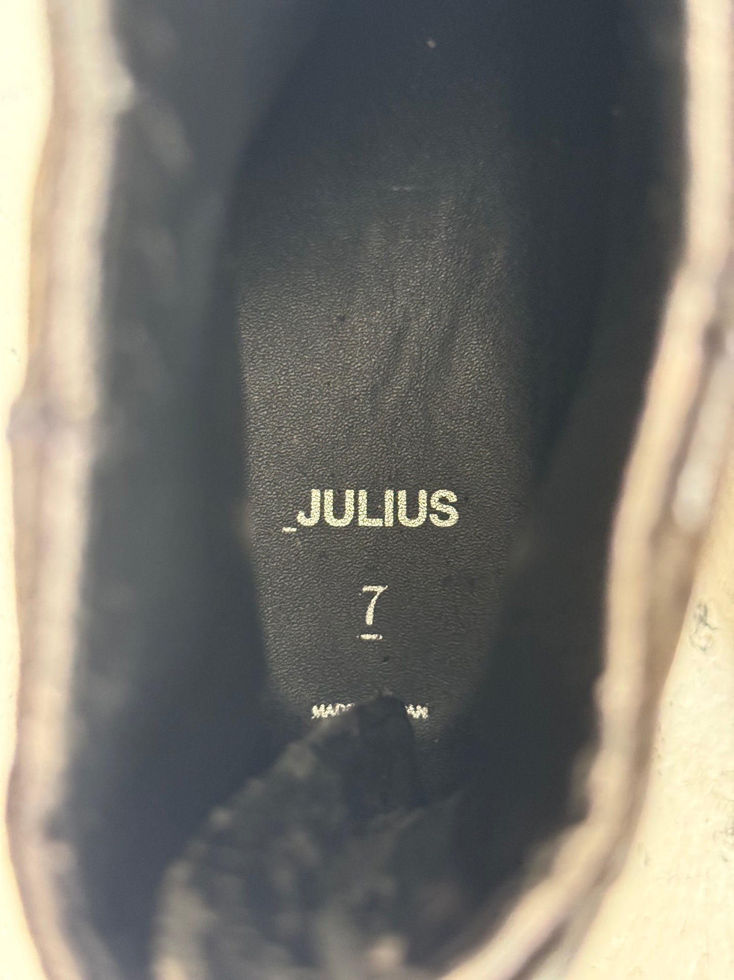 Julius AW14 Glitch Collection Liquid Sole Boots (3)