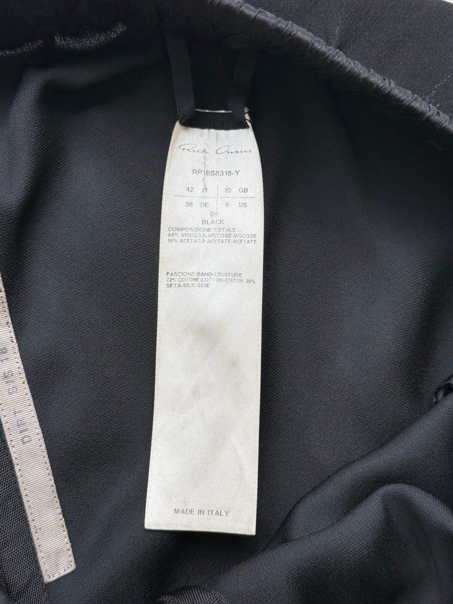 Rick Owens SS18 DIRT Viscose Shorts (42)
