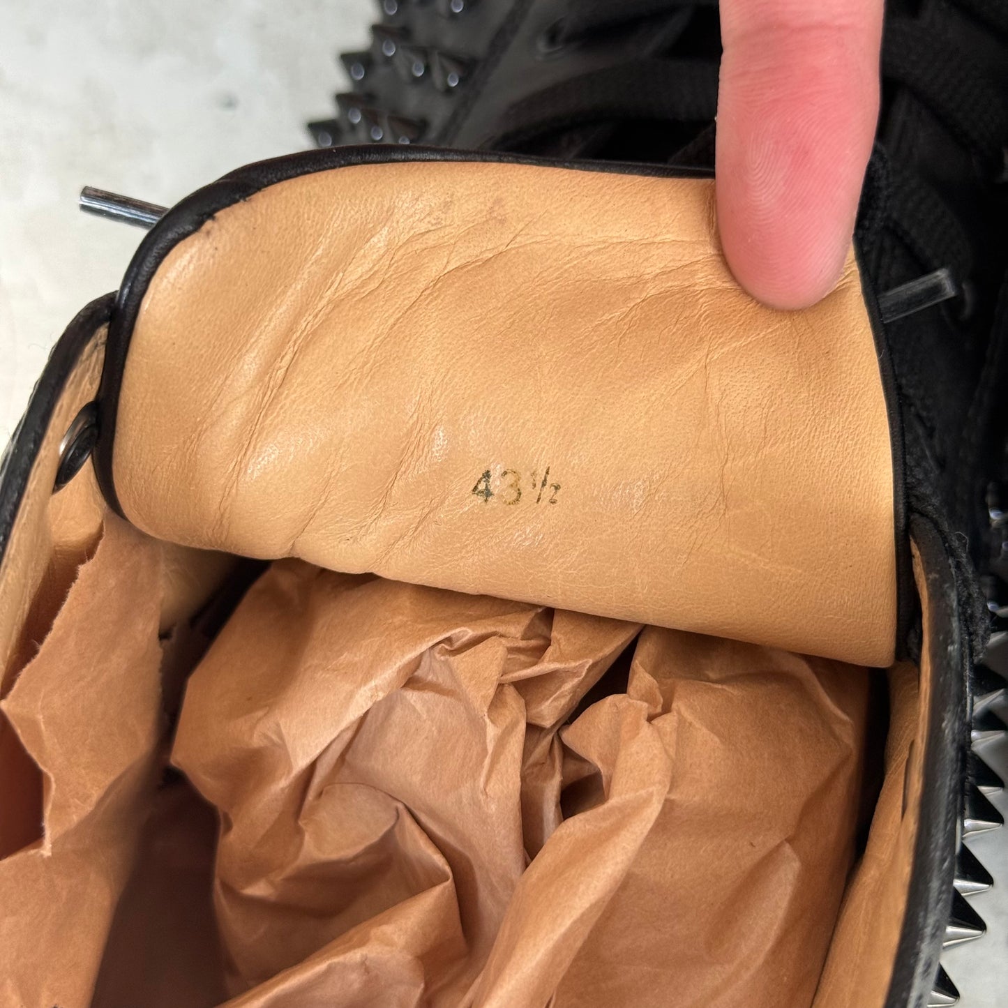 Christian Louboutin Studded Sneakers (43 1/2)