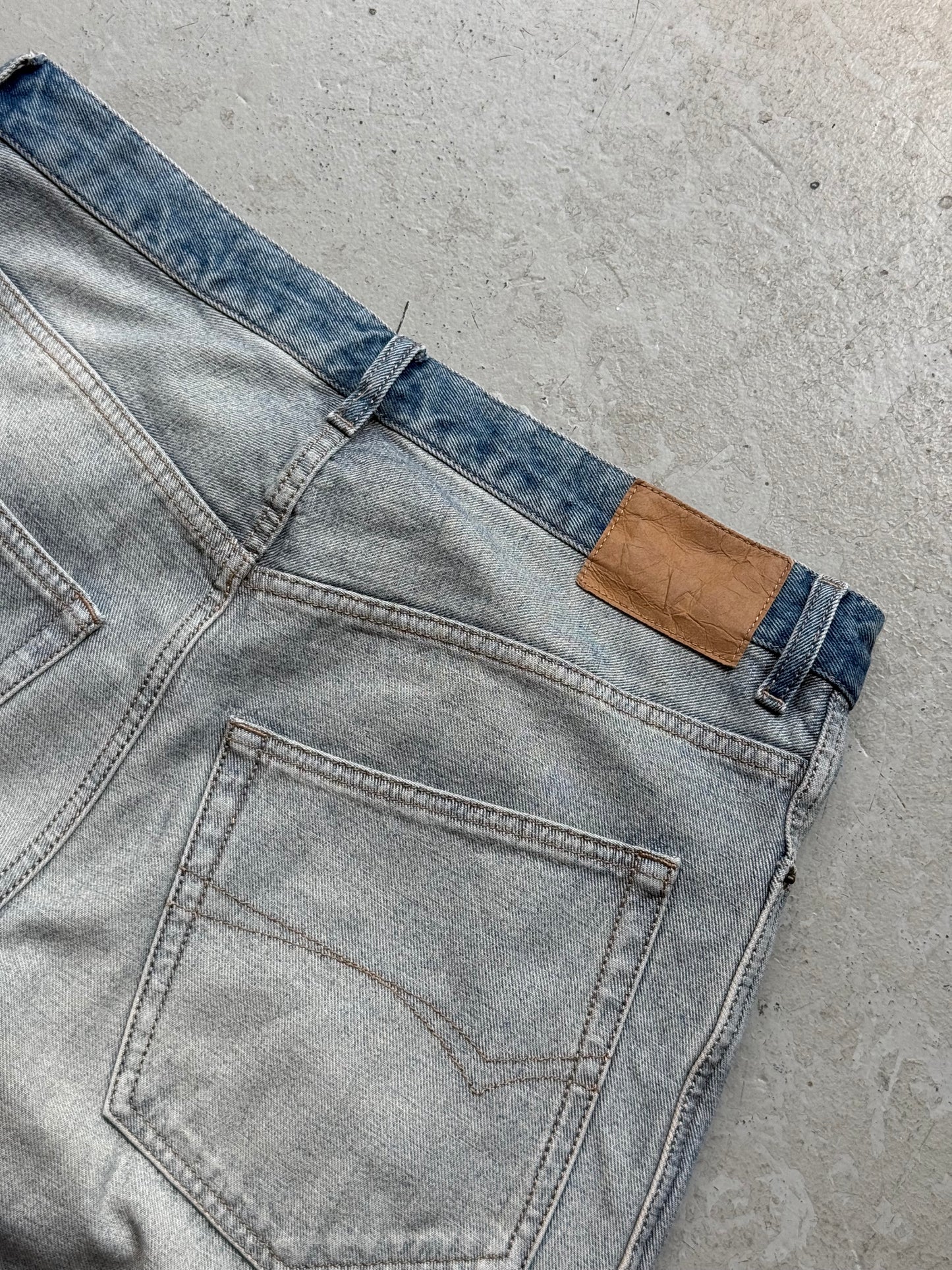 Balenciaga Inside Out Wide Leg Denim (S)