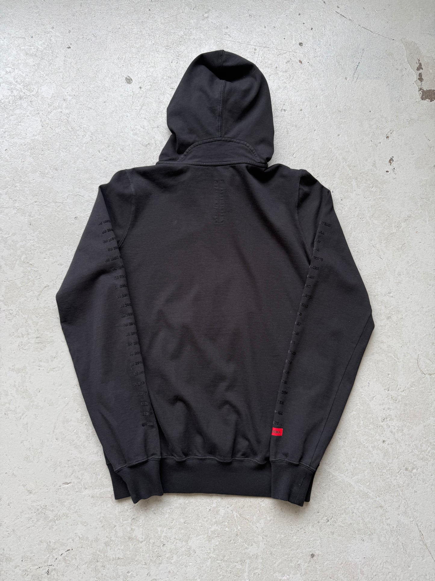 Rick Owens DRKSHDW FW20 Black Gimp Hoodie (M)