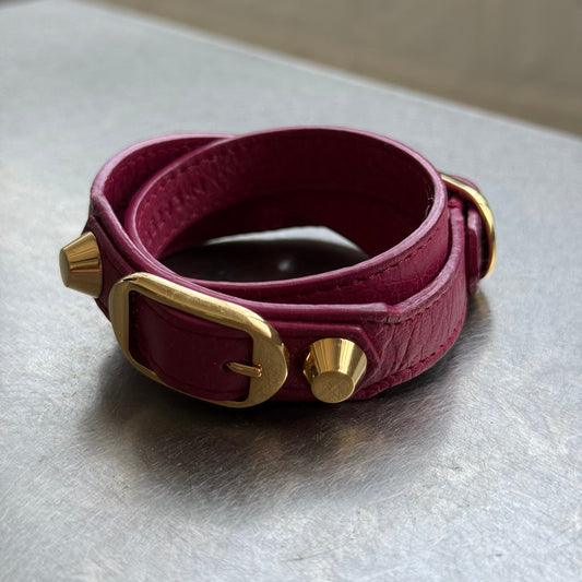 Balenciaga Pink City Bracelet (OS)