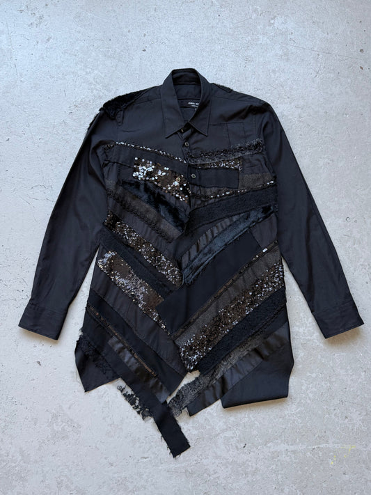 Junya Watanabe x Comme Des Garcons Sequin Button Up Shirt (M)