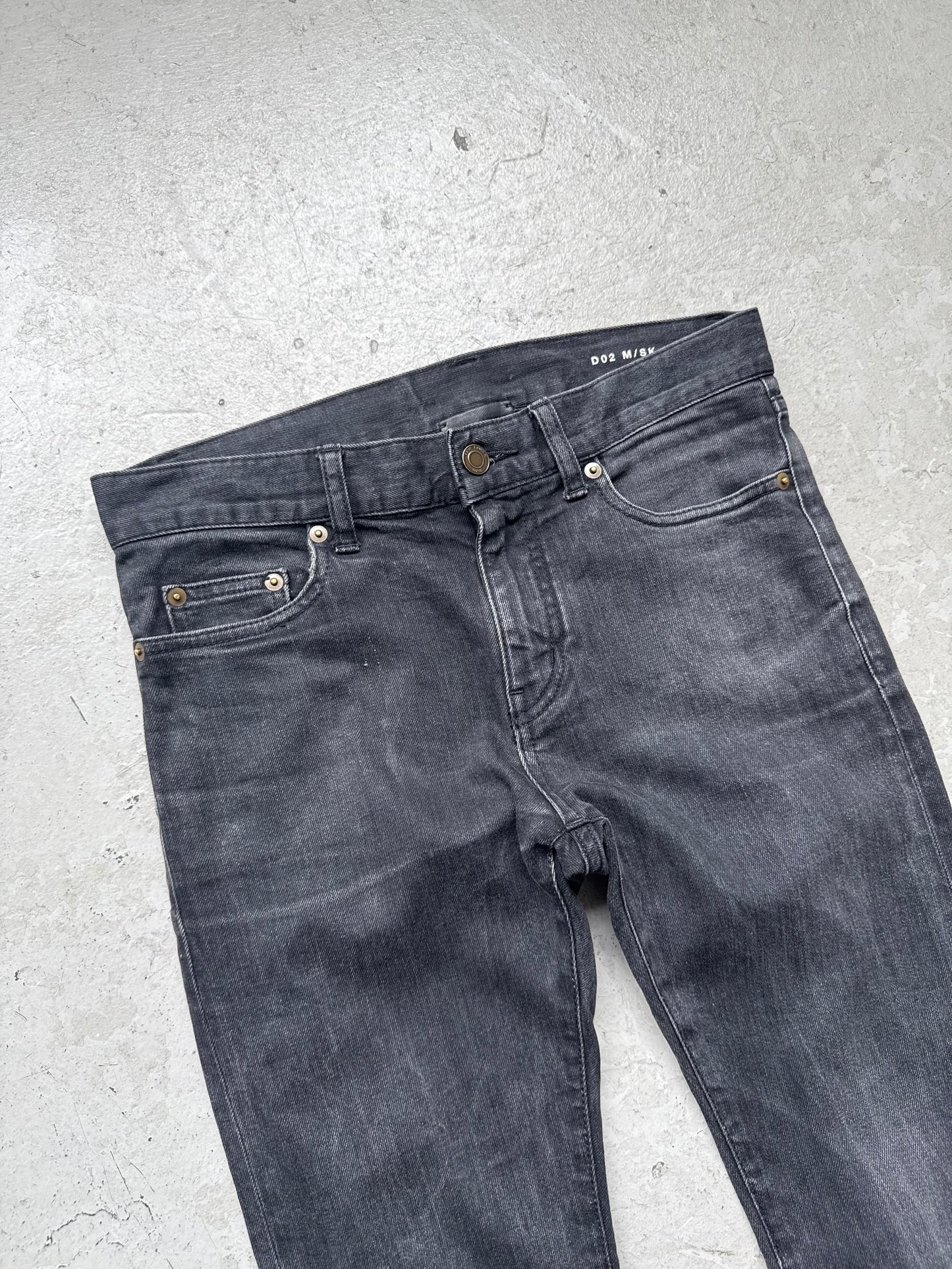 Saint Laurent Paris D02 Black Denim (28)