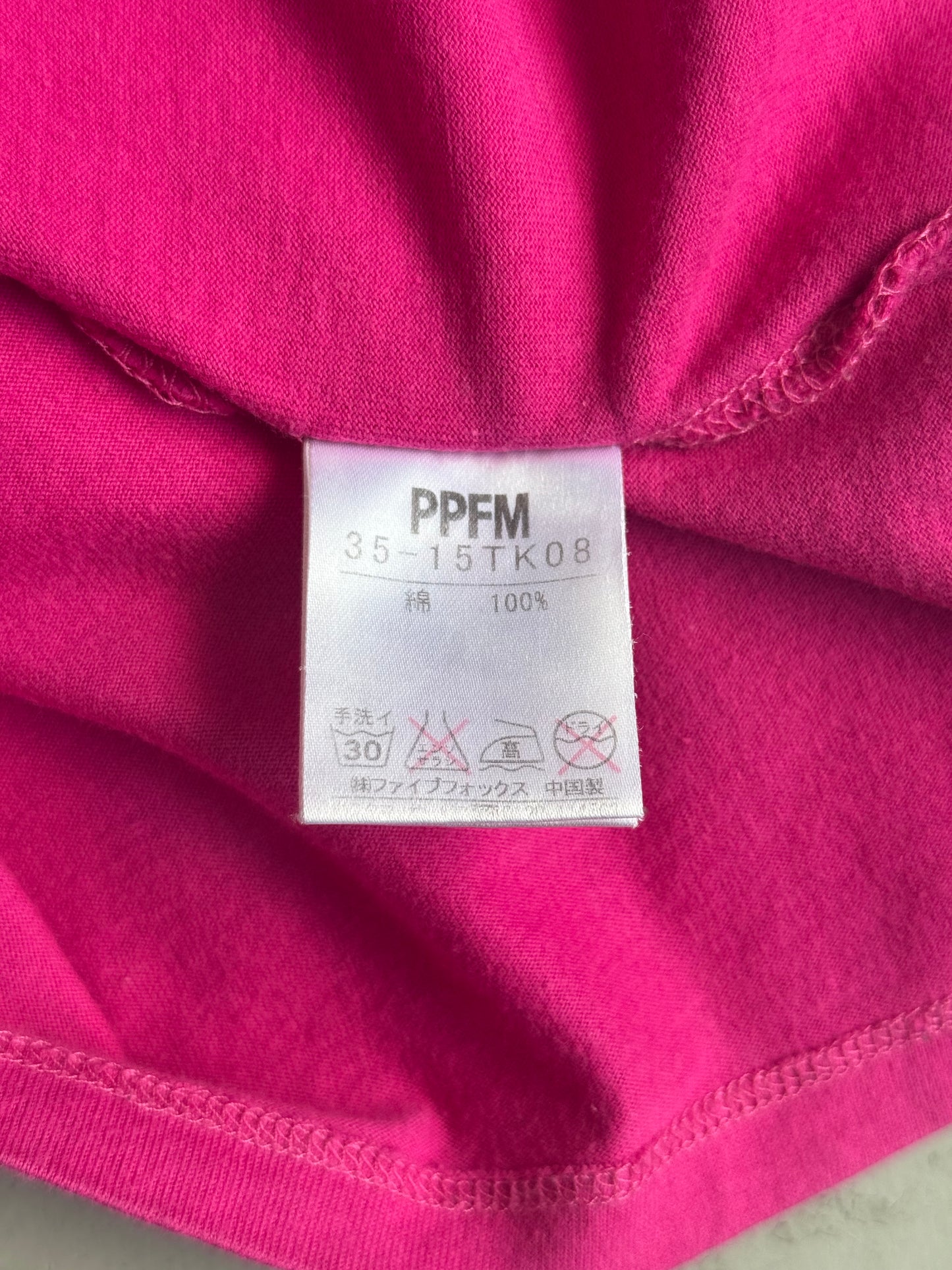 PPFM Pink Long Sleeve Joke Long Sleeve Shirt (M)