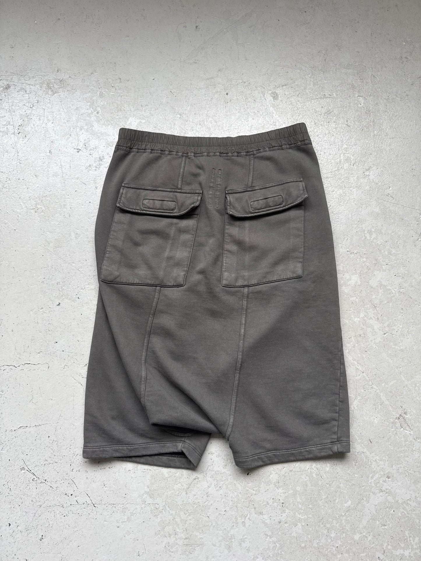 Rick Owens DRKSHDW FW14 Dark Dust Cotton Pod Shorts (S)