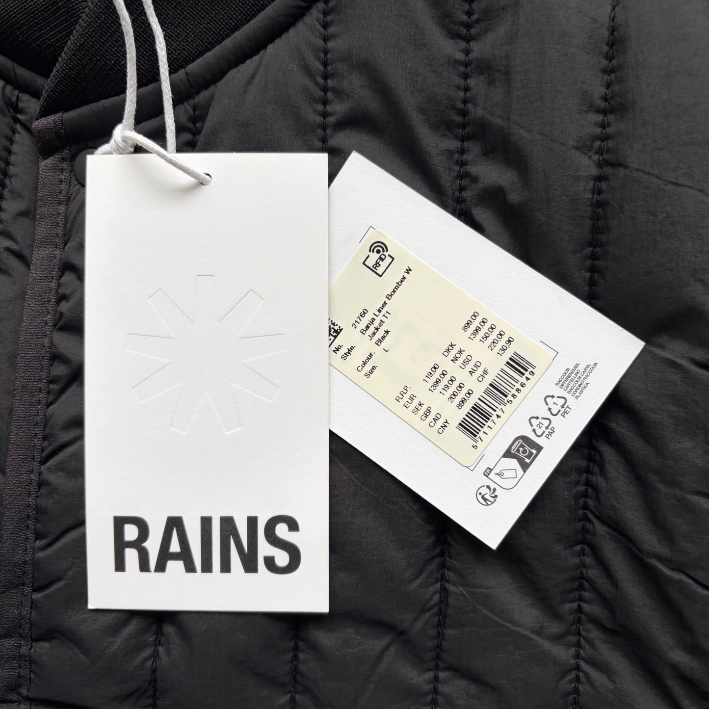 Rains Banja Liner Bomber (L)