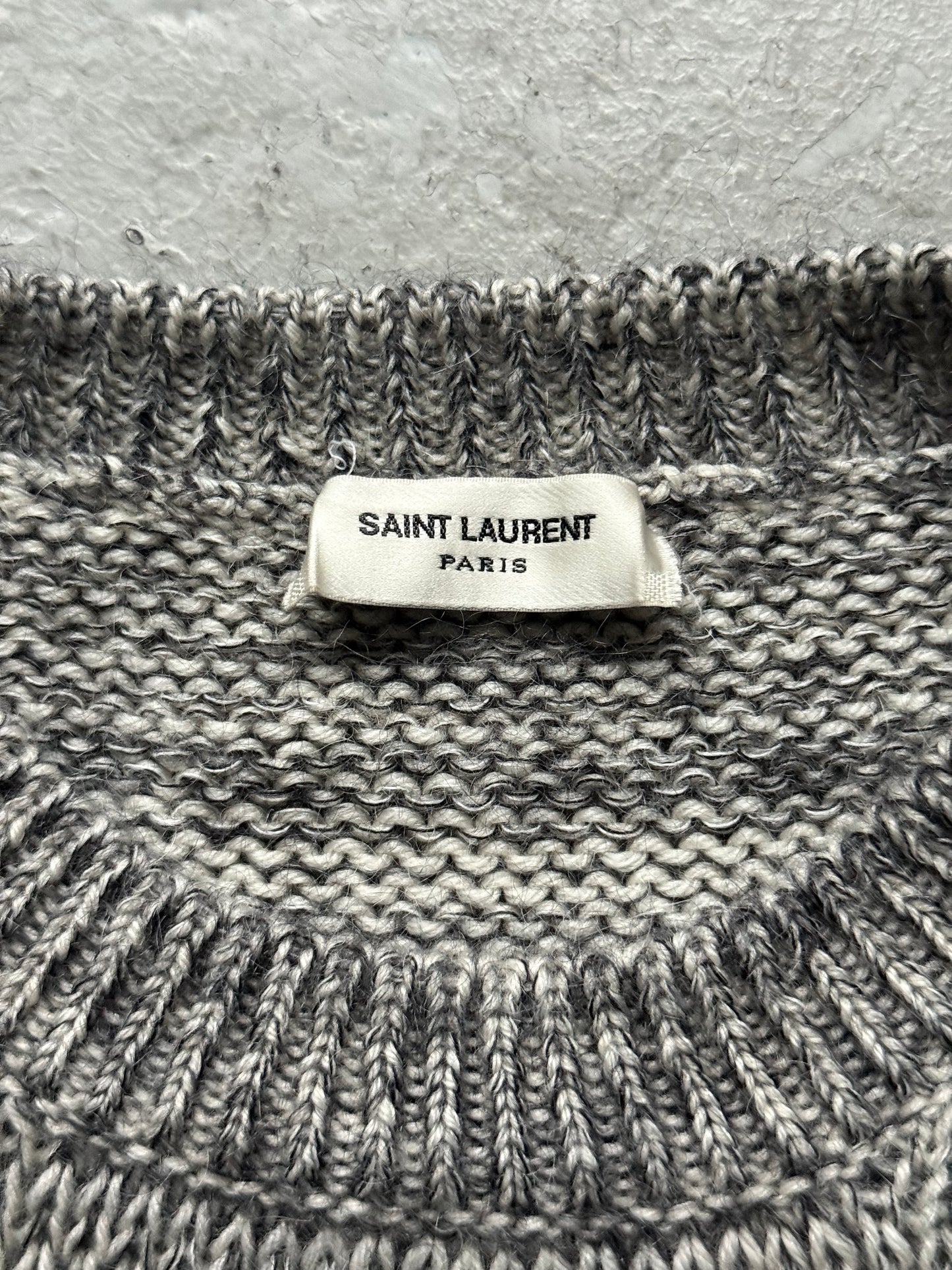 Saint Laurent Paris Knit Bird Sweater (S)