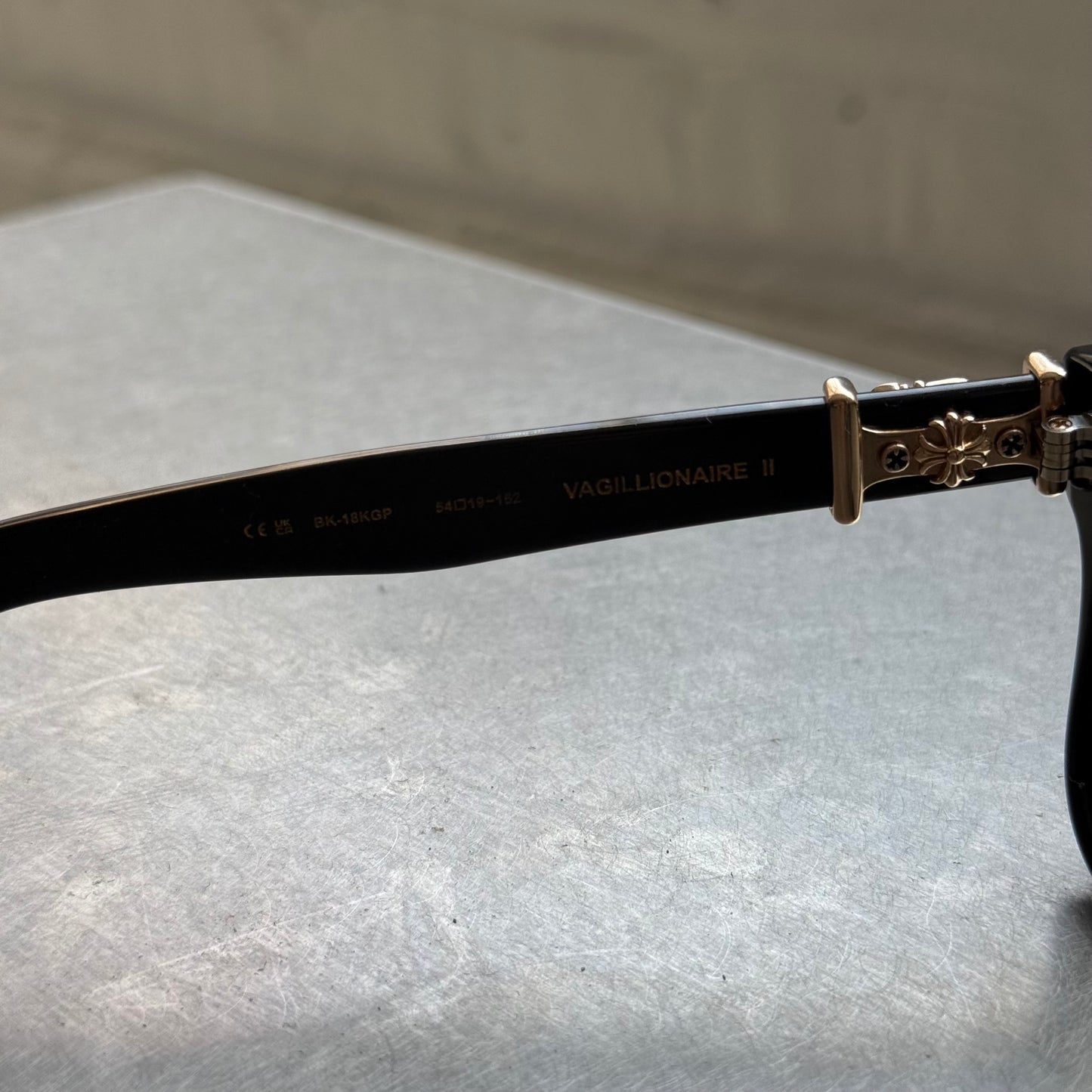 Chrome Hearts Vagillion II Glasses (OS)