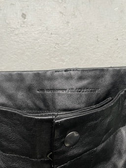 Kiko Kostadinov At.Kollektive Milne Leather Trousers (L)