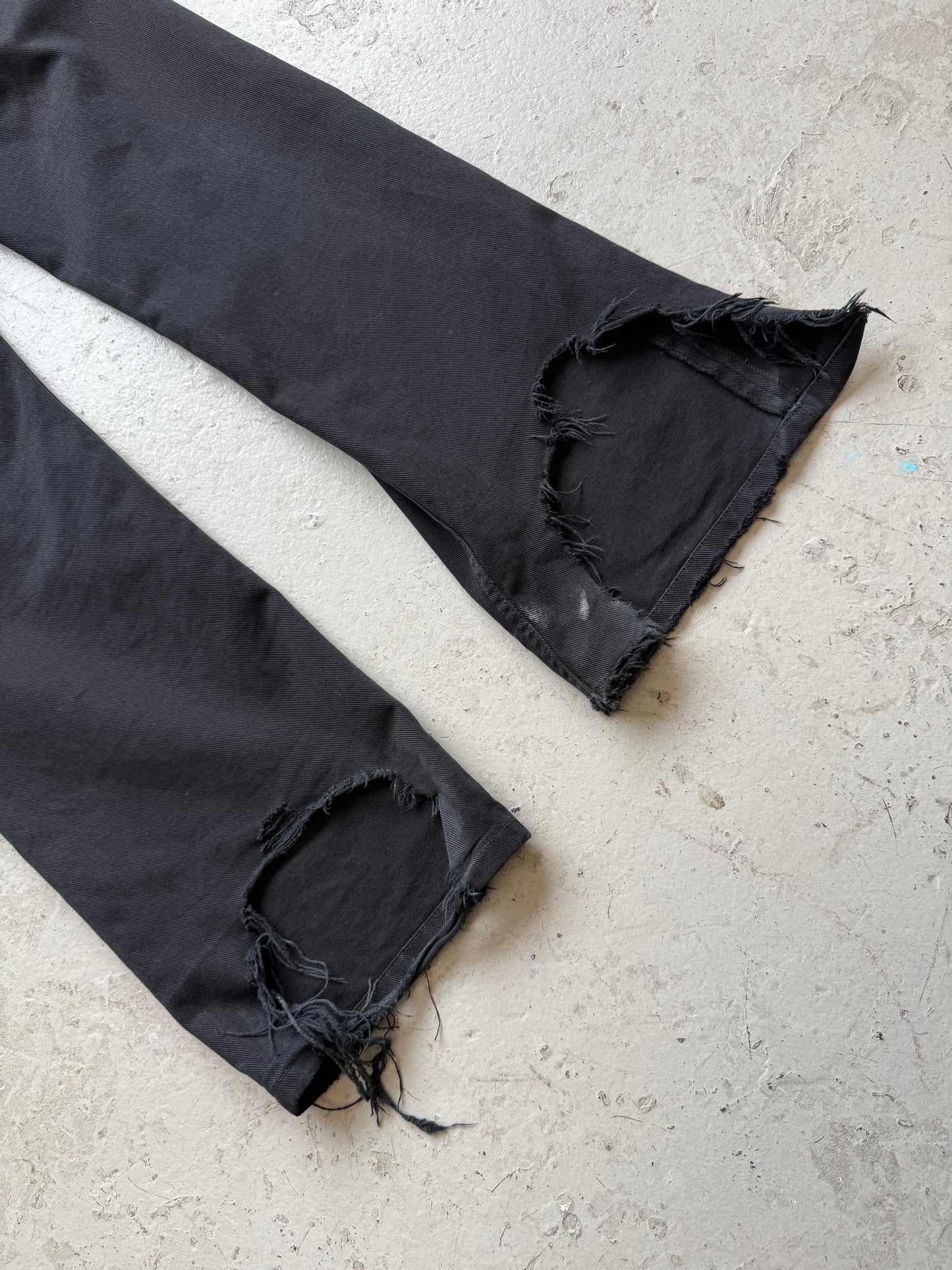 Balenciaga Black Straight Leg Denim (M)