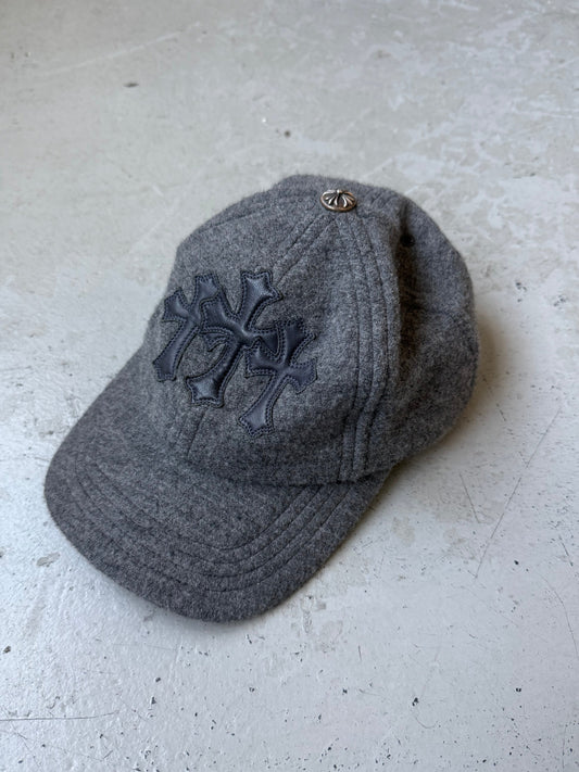 Chrome Hearts Wool Cemetery Cross Hat (OS)