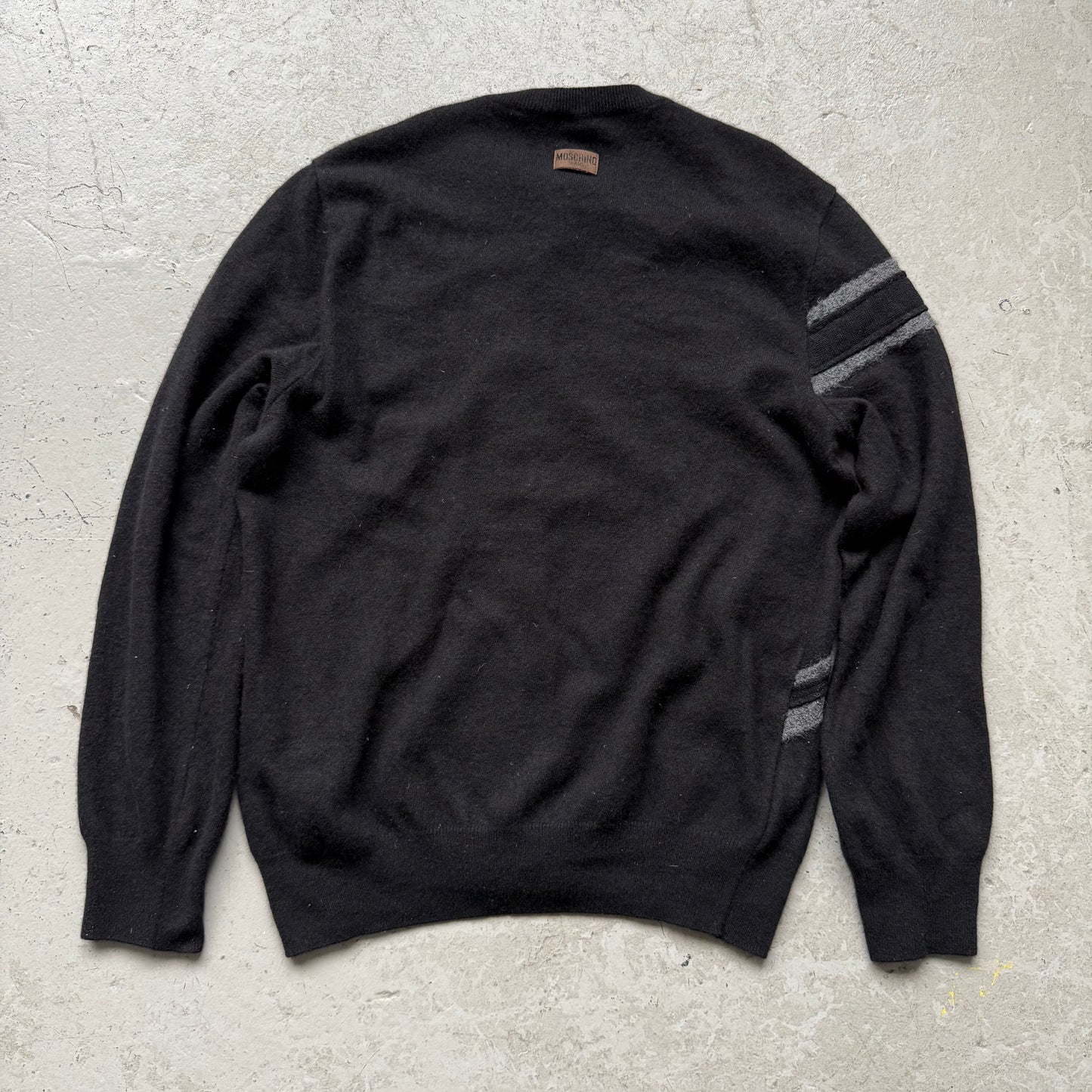 Moschino 2000s Union Black Wool Sweater (M)
