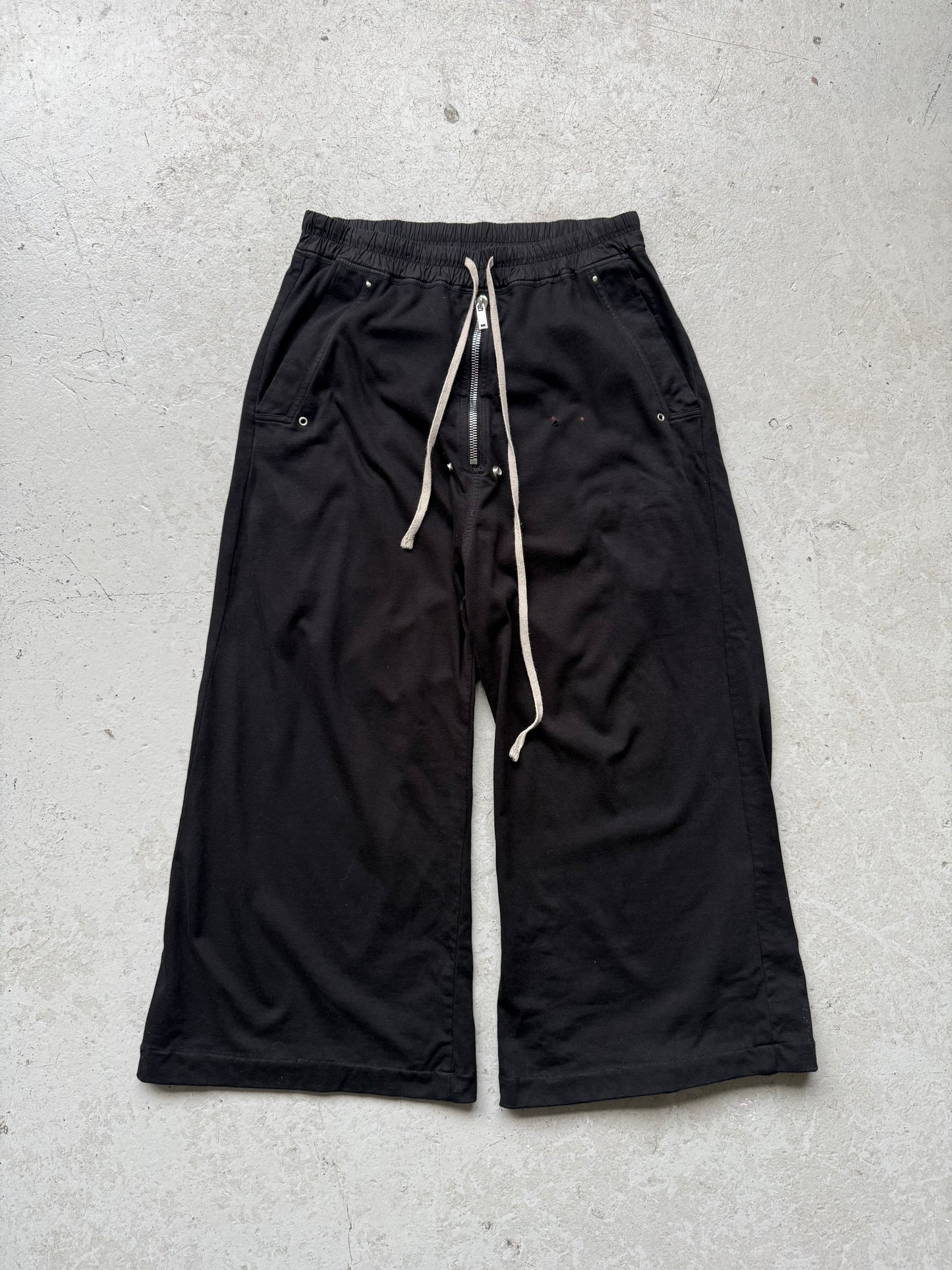 Rick Owens SS25 Cotton Black Belas (S)