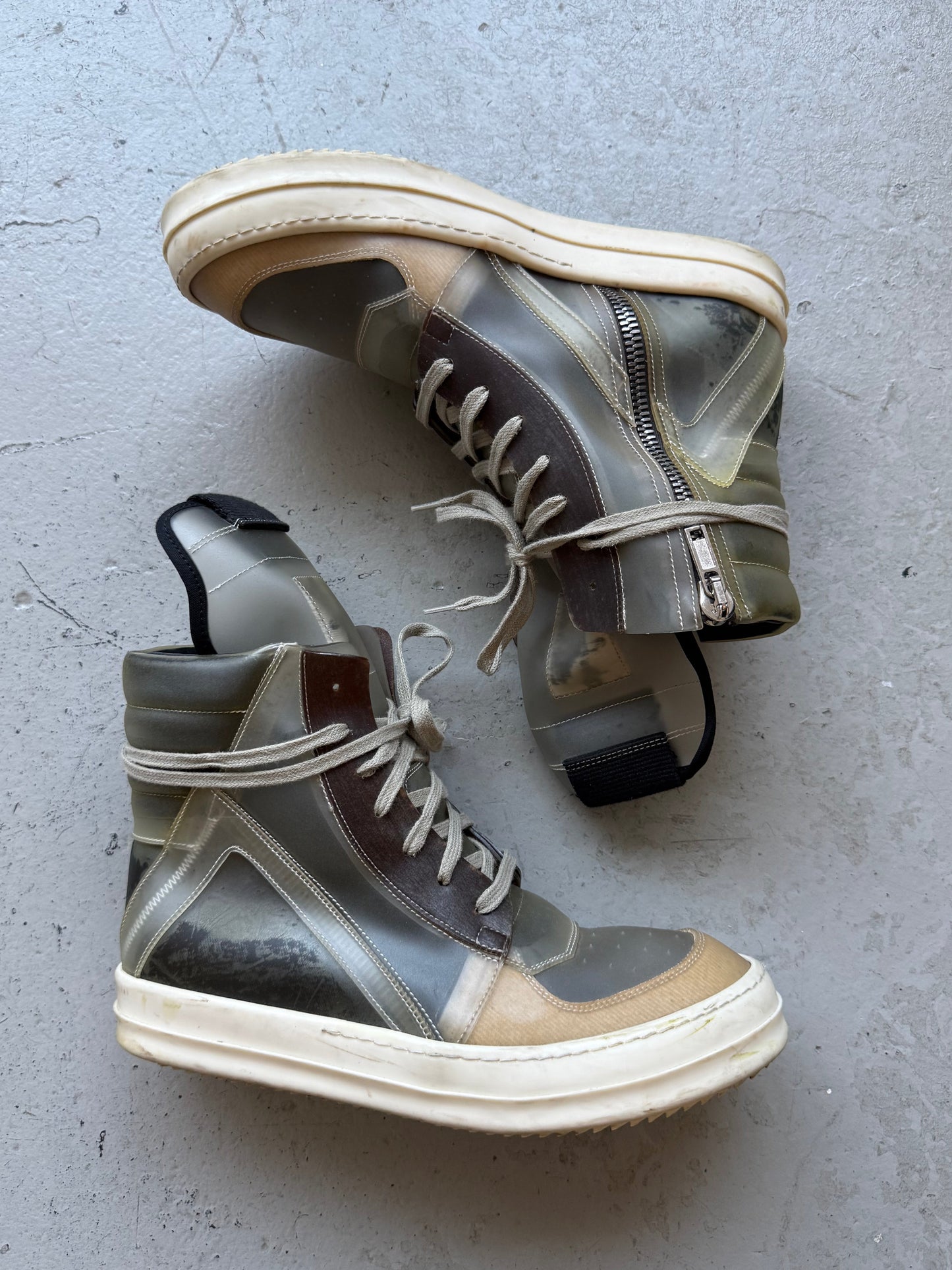 Rick Owens DRKSHDW Translucent Geobaskets (42)