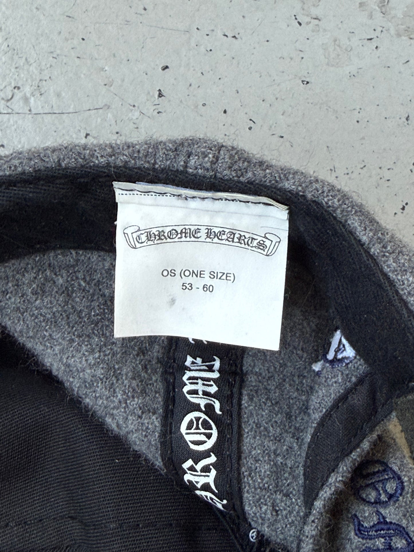 Chrome Hearts Wool Cemetery Cross Hat (OS)