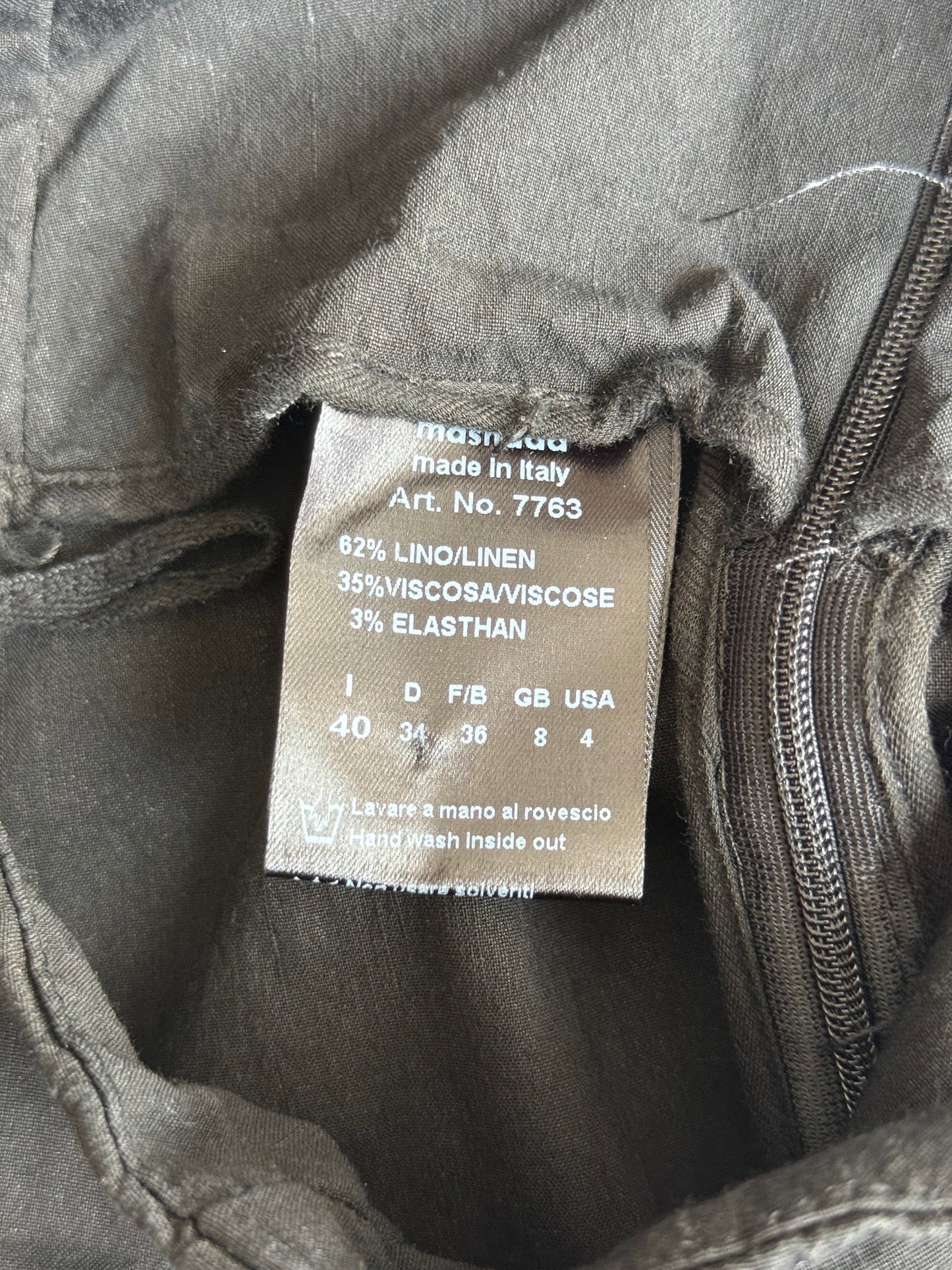 Masnada Linen Trousers (40)