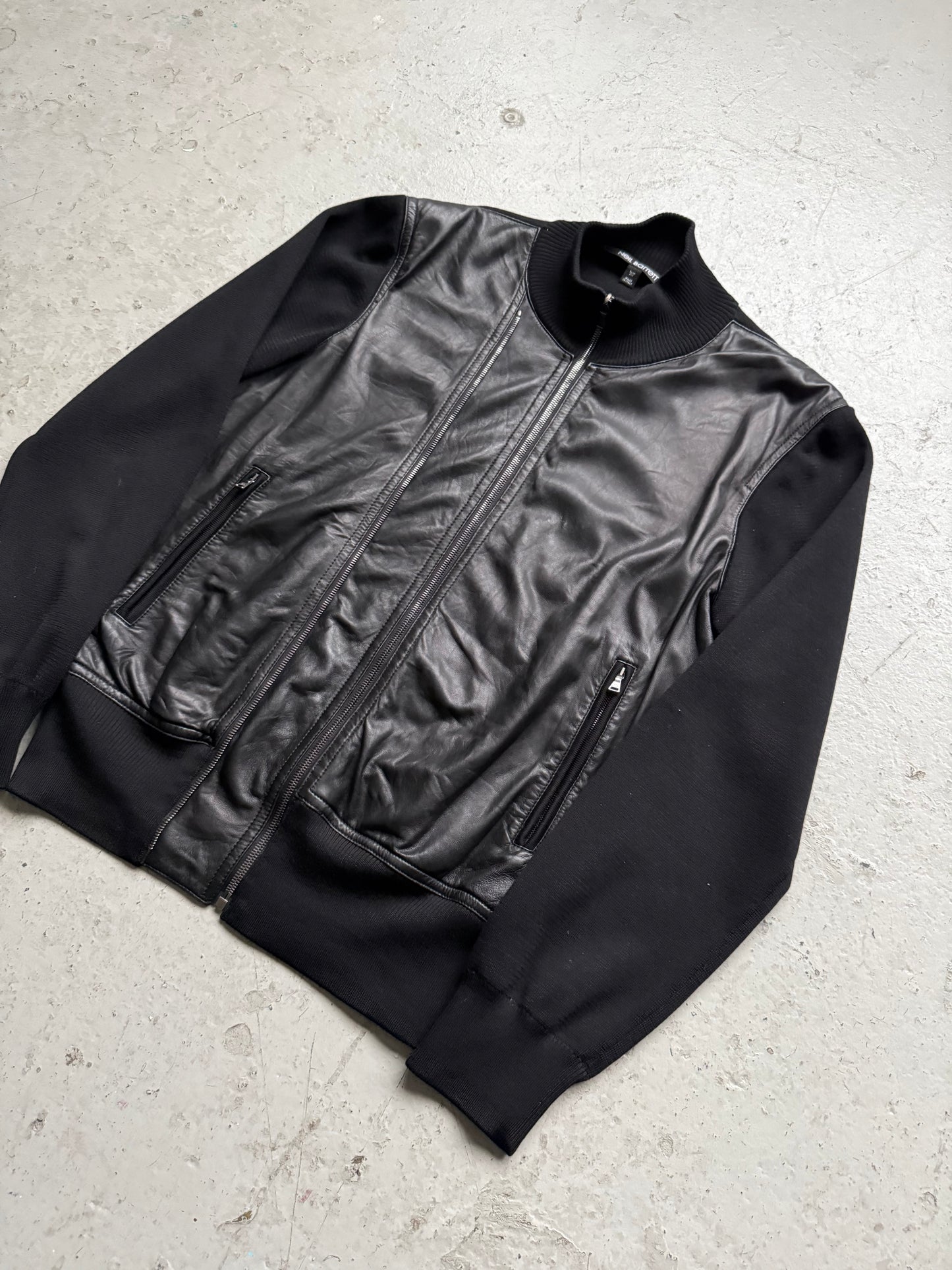 Neil Barrett Black Dual Function Zip Jacket (M)