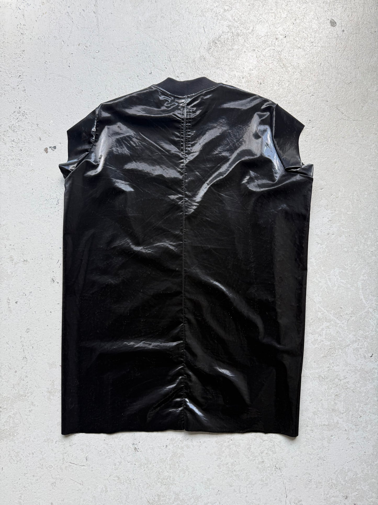 Rick Owens DRKSHDW Black Tarp Tank (XL)