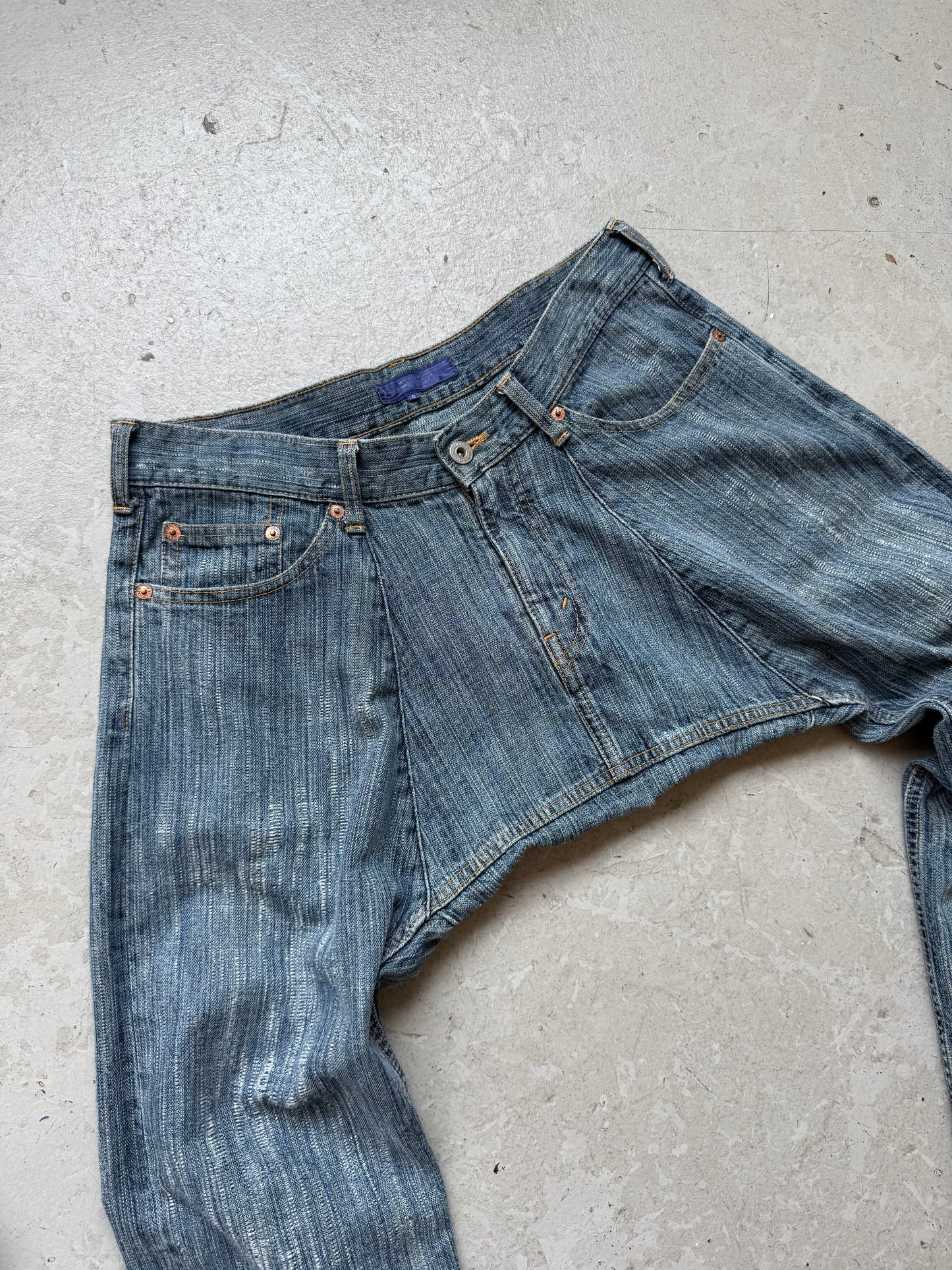 Junya Watanabe x Comme Des Garcons AD2004 Light Wash Denim (S)