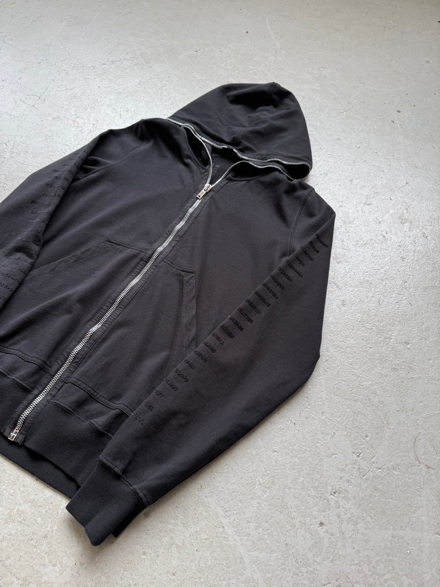 Rick Owens DRKSHDW FW20 Black Gimp Hoodie (M)