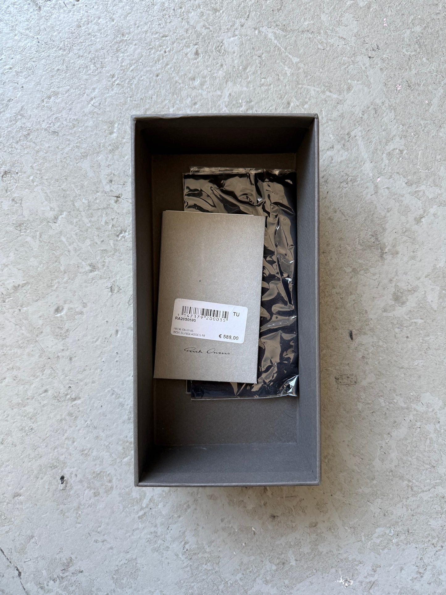 Rick Owens Temple Sunglasses (OS)