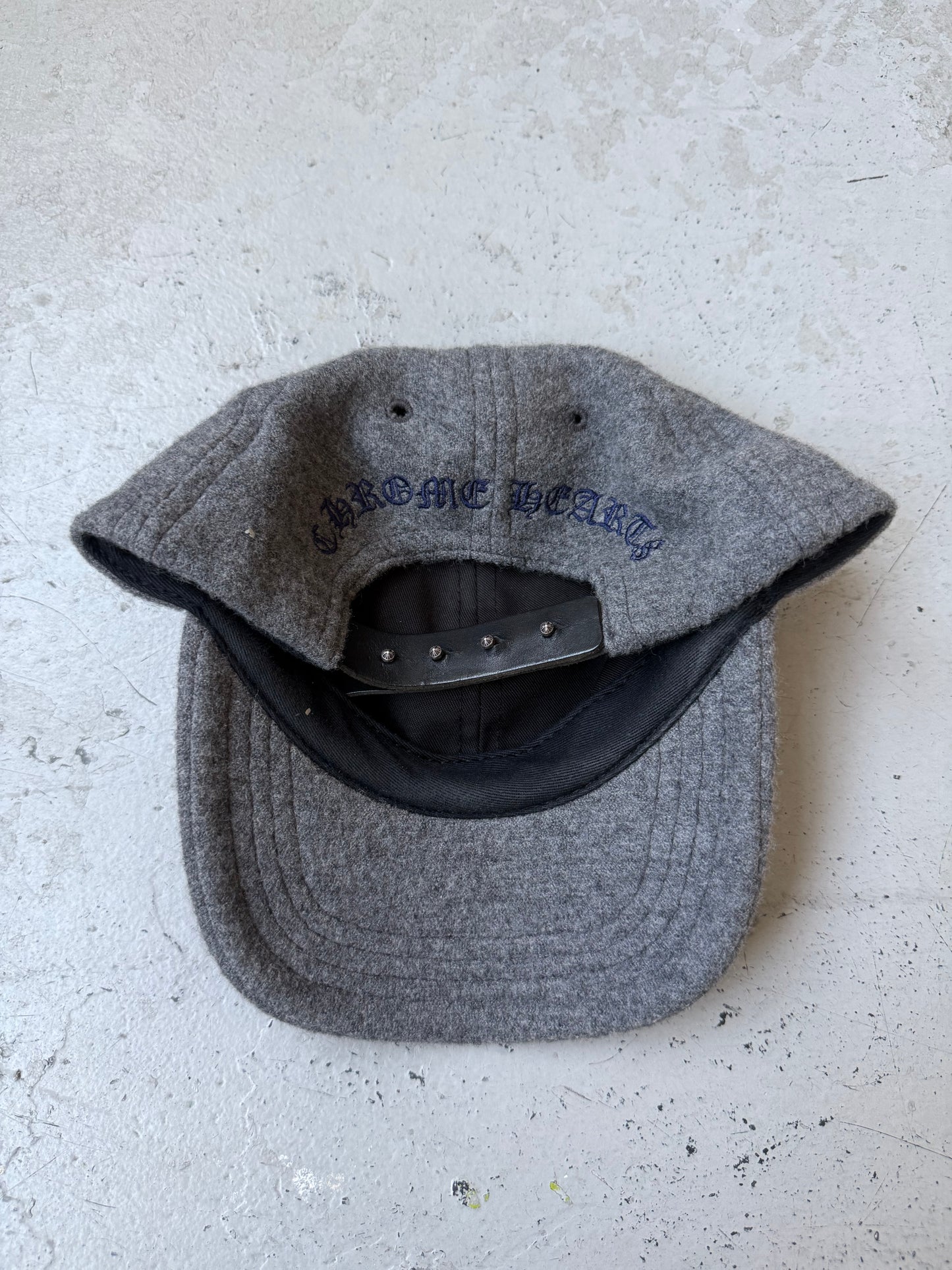 Chrome Hearts Wool Cemetery Cross Hat (OS)