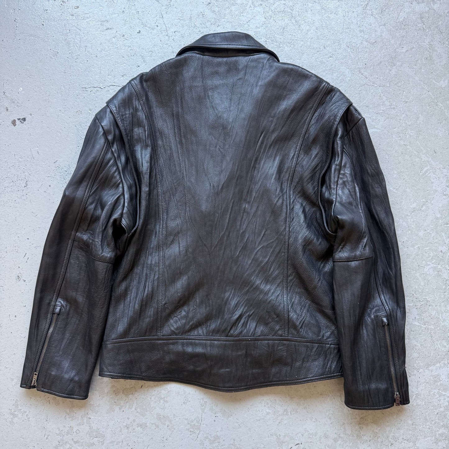 Acne Studios Lamb Leather Jacket (38)