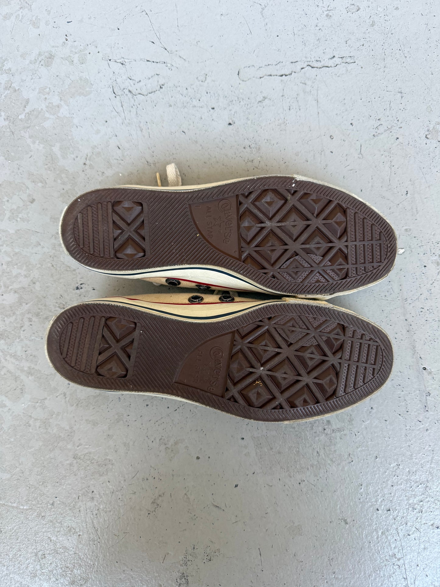 Chrome Hearts X Converse Cream Sneakers (7)