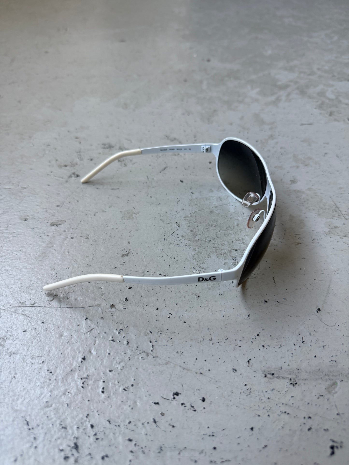 Dolce & Gabbana White Sunglasses (OS)