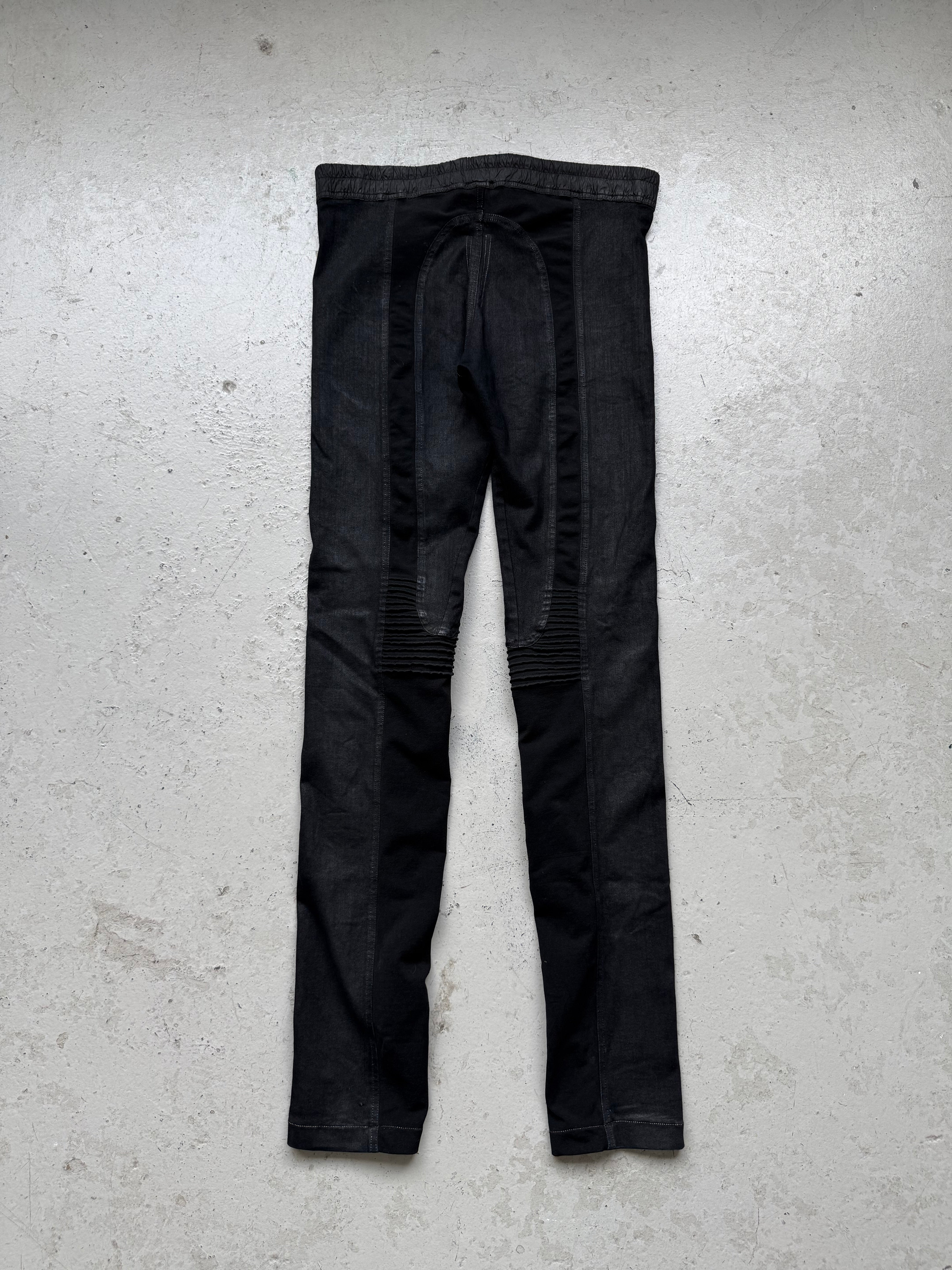 Rick Owens DRKSHDW FW16 Black Matte Nagakin Leggings (XXL) – marco