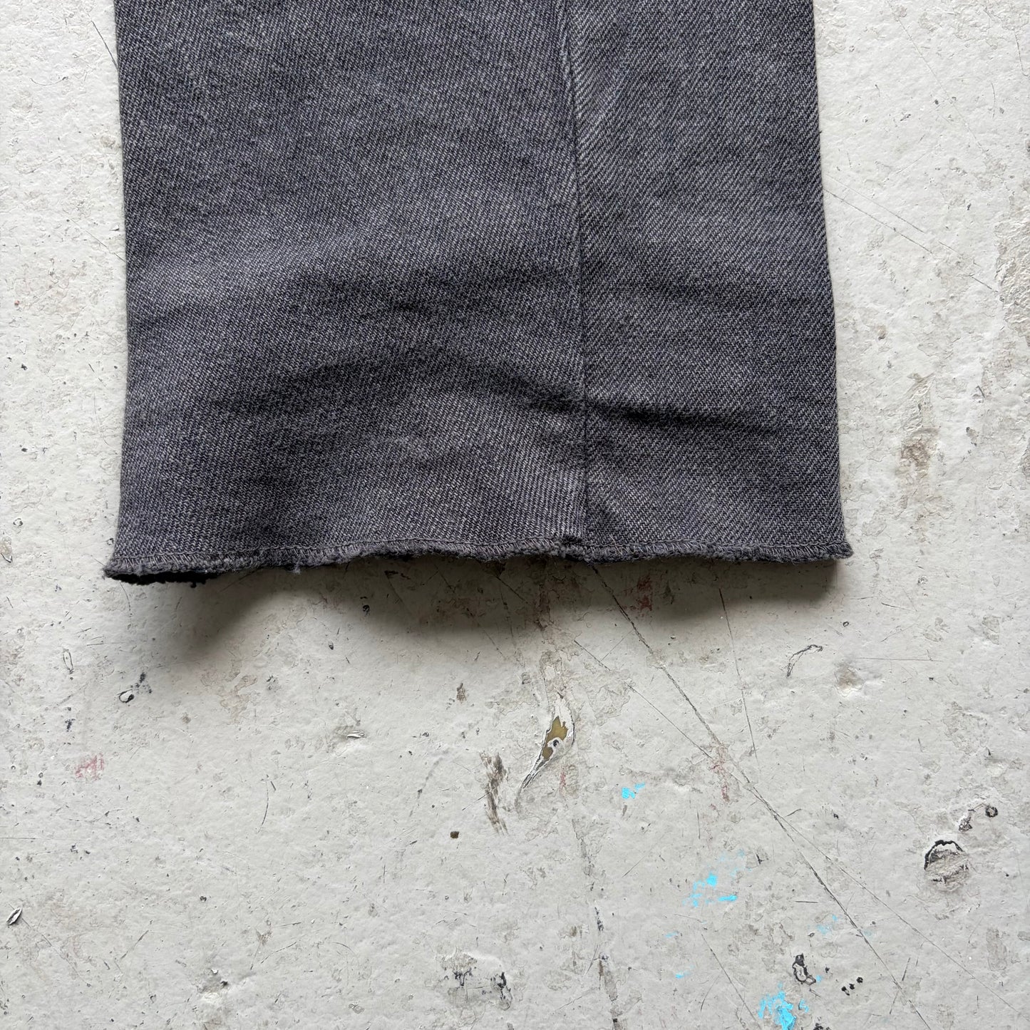 Y/Project by Yohan Serfaty AW13 Denim Jeans in Dark Grey Denim (48)
