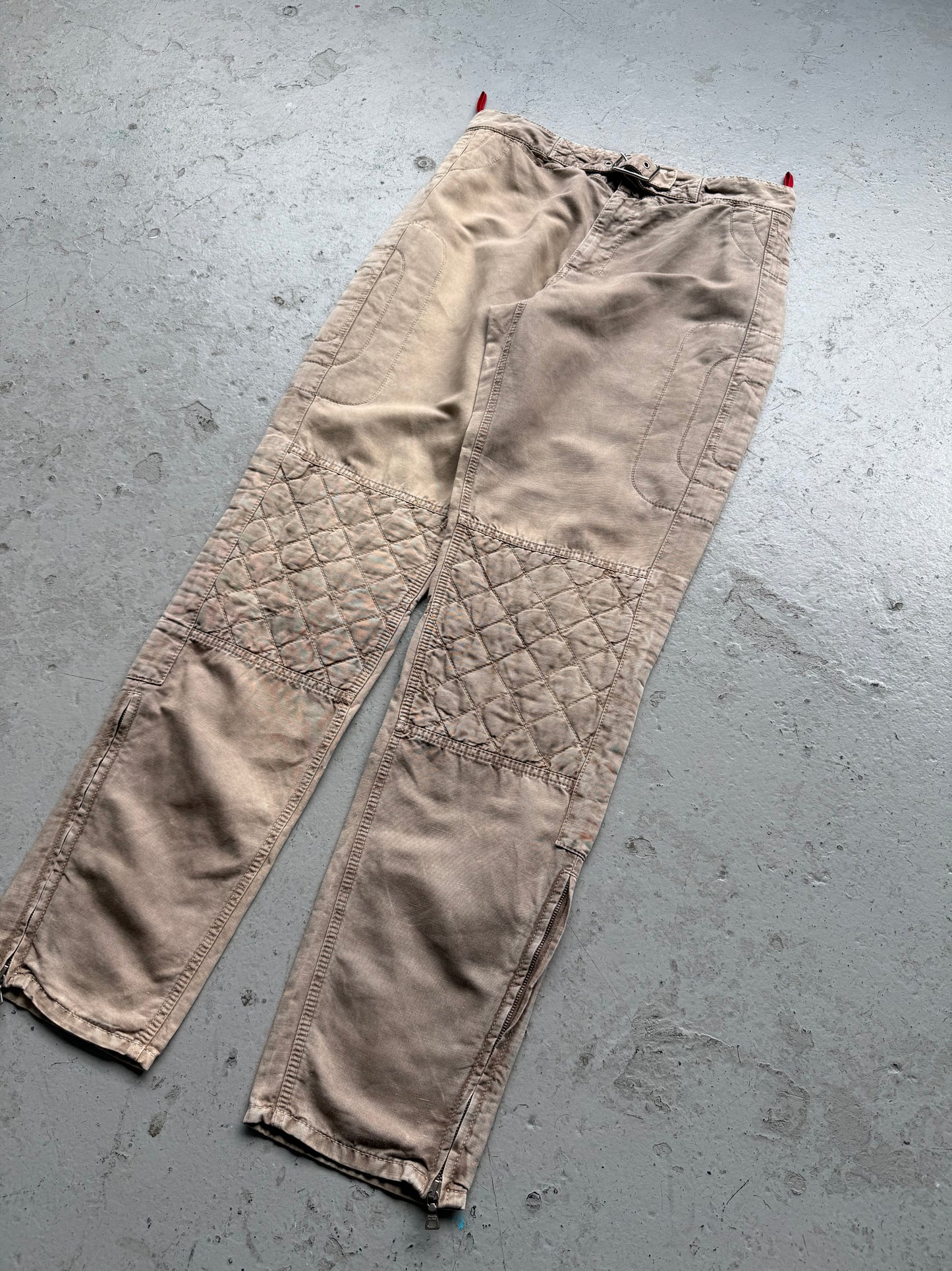Prada Khaki Biker Pants (48)