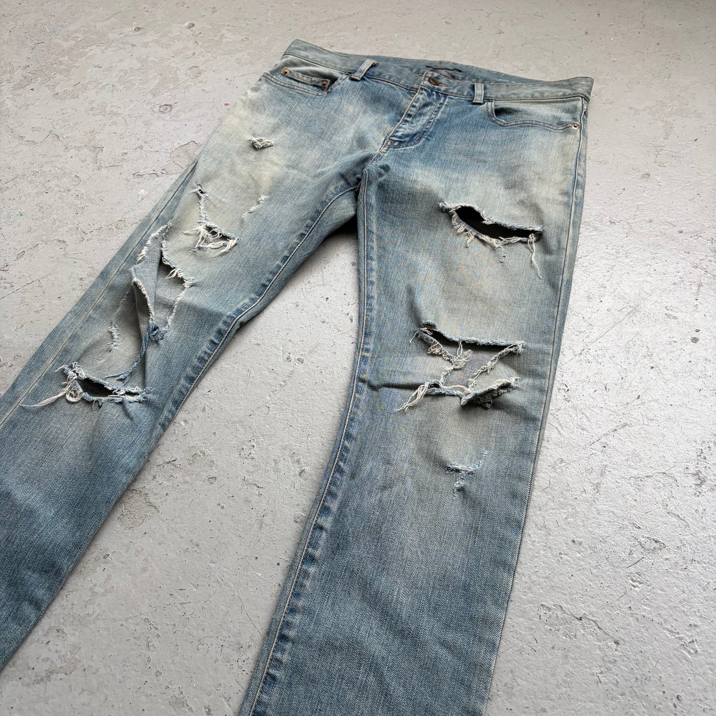 Saint Laurent Paris 2016 Crash Denim (32)