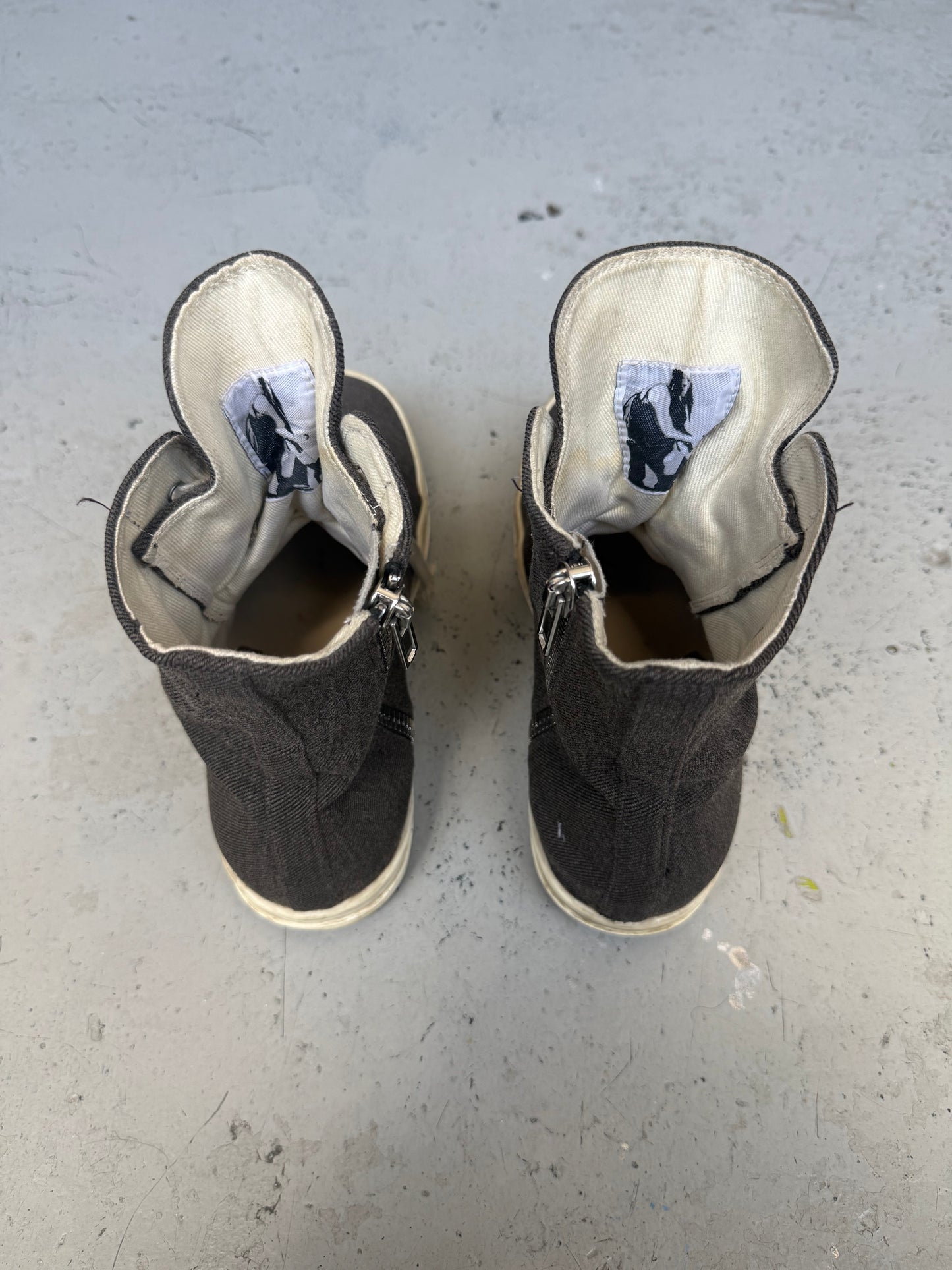 Rick Owens Canvas Ramones (43)