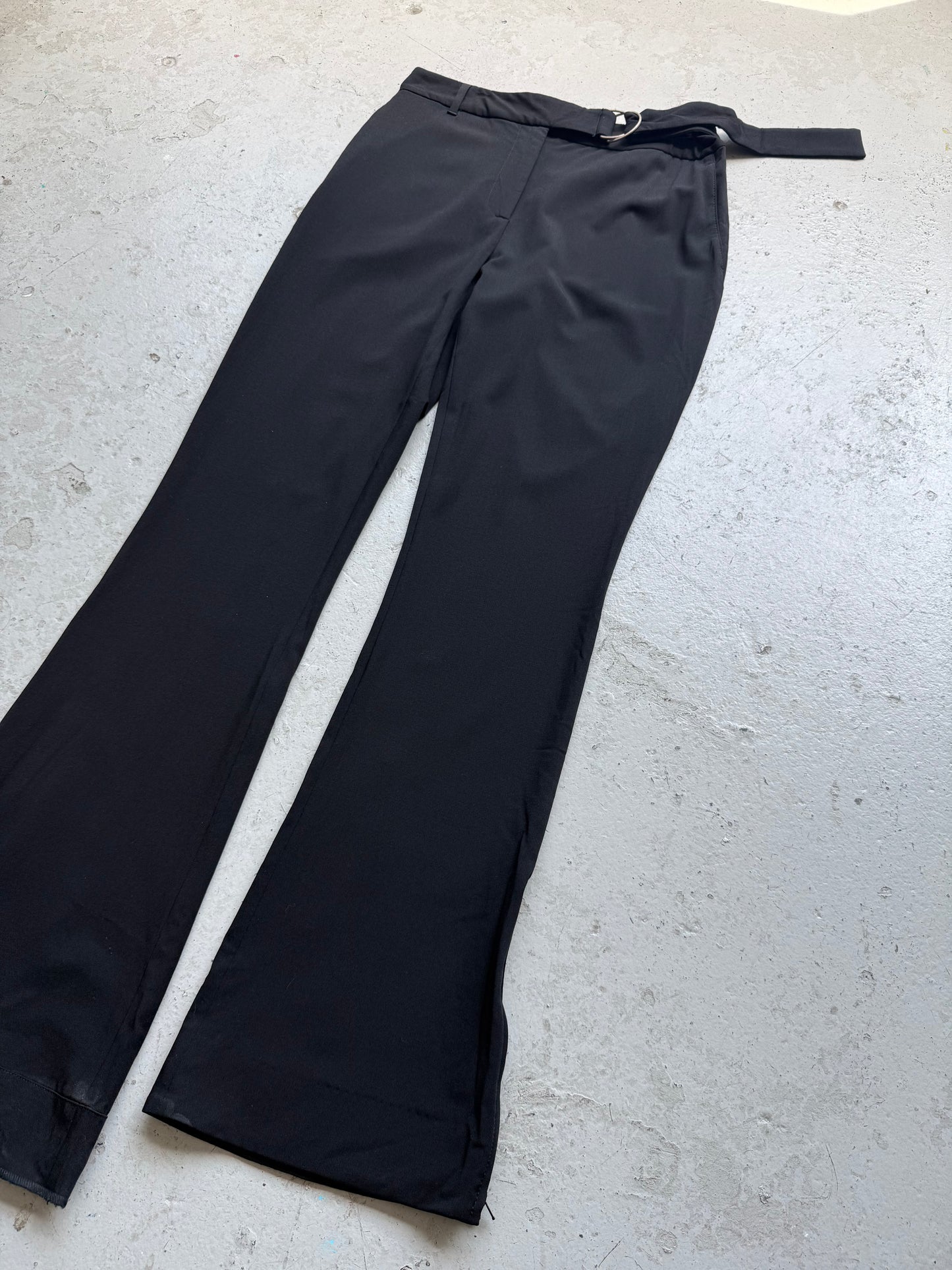 Acne Studios Black Belted Trousers (42)