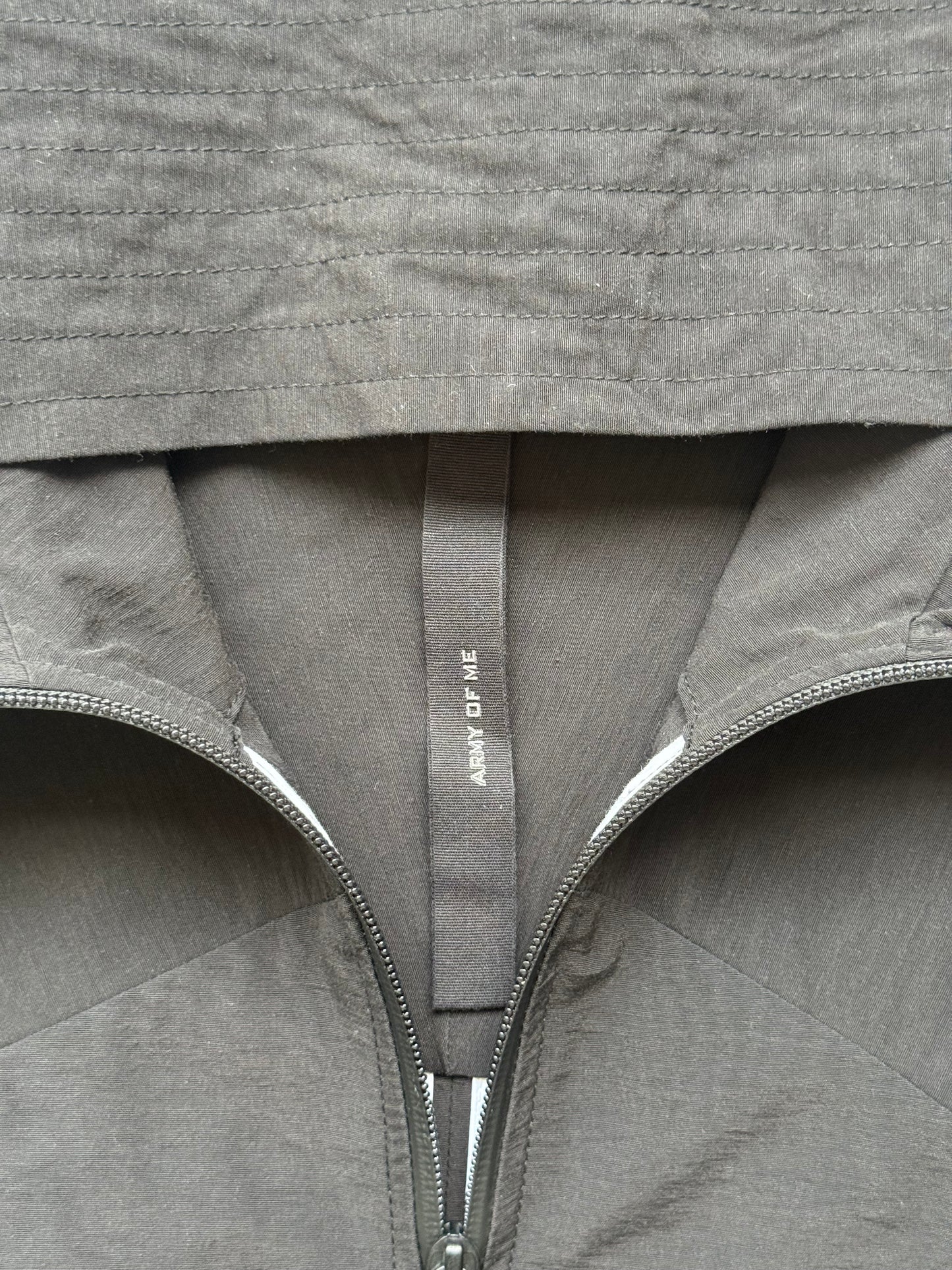 Army Of Me SS19 Cotton Black Zip Up (L)
