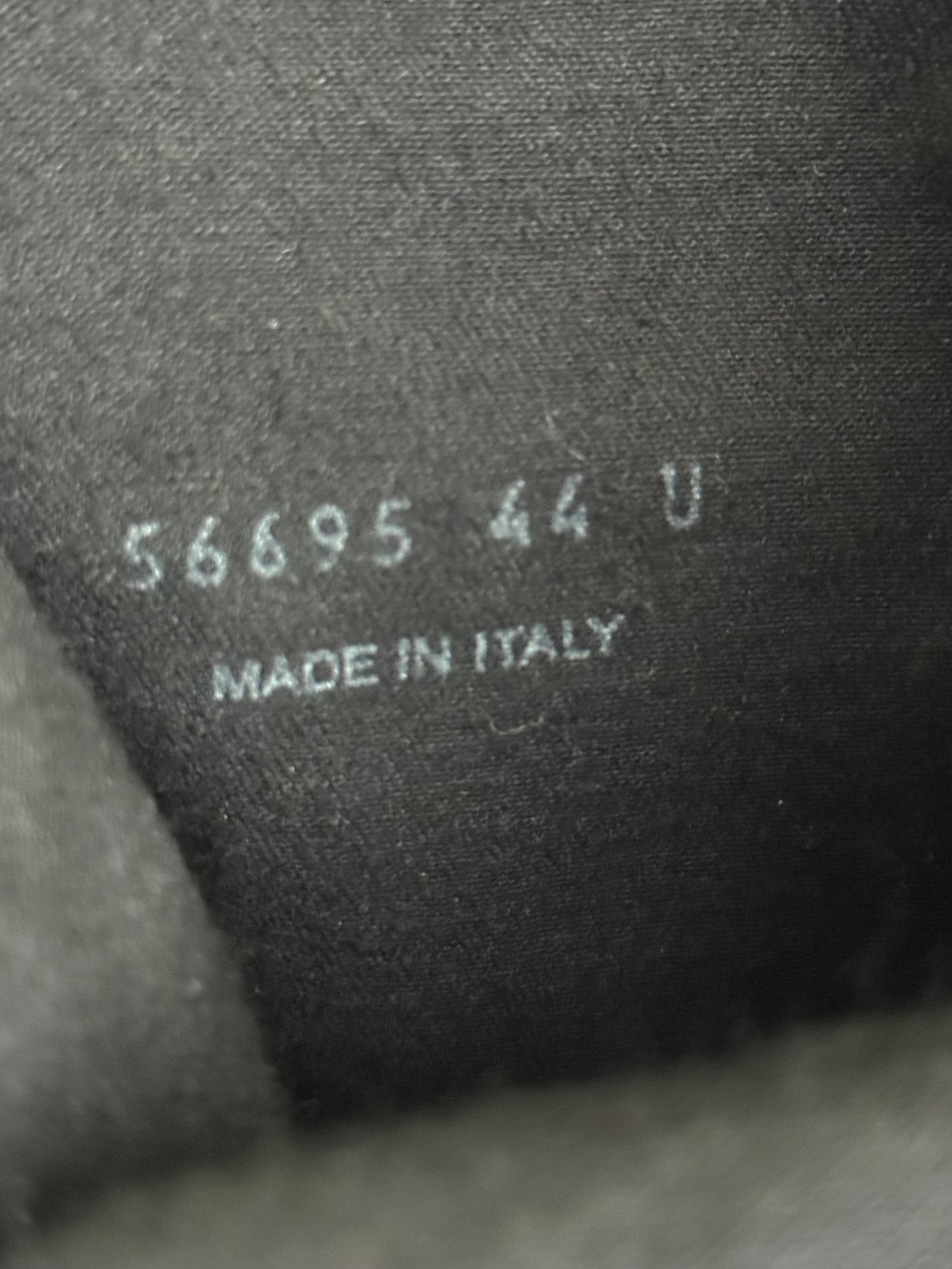 Rick Owens DRKSHDW LIDO Black Fetish Sneakers (44)