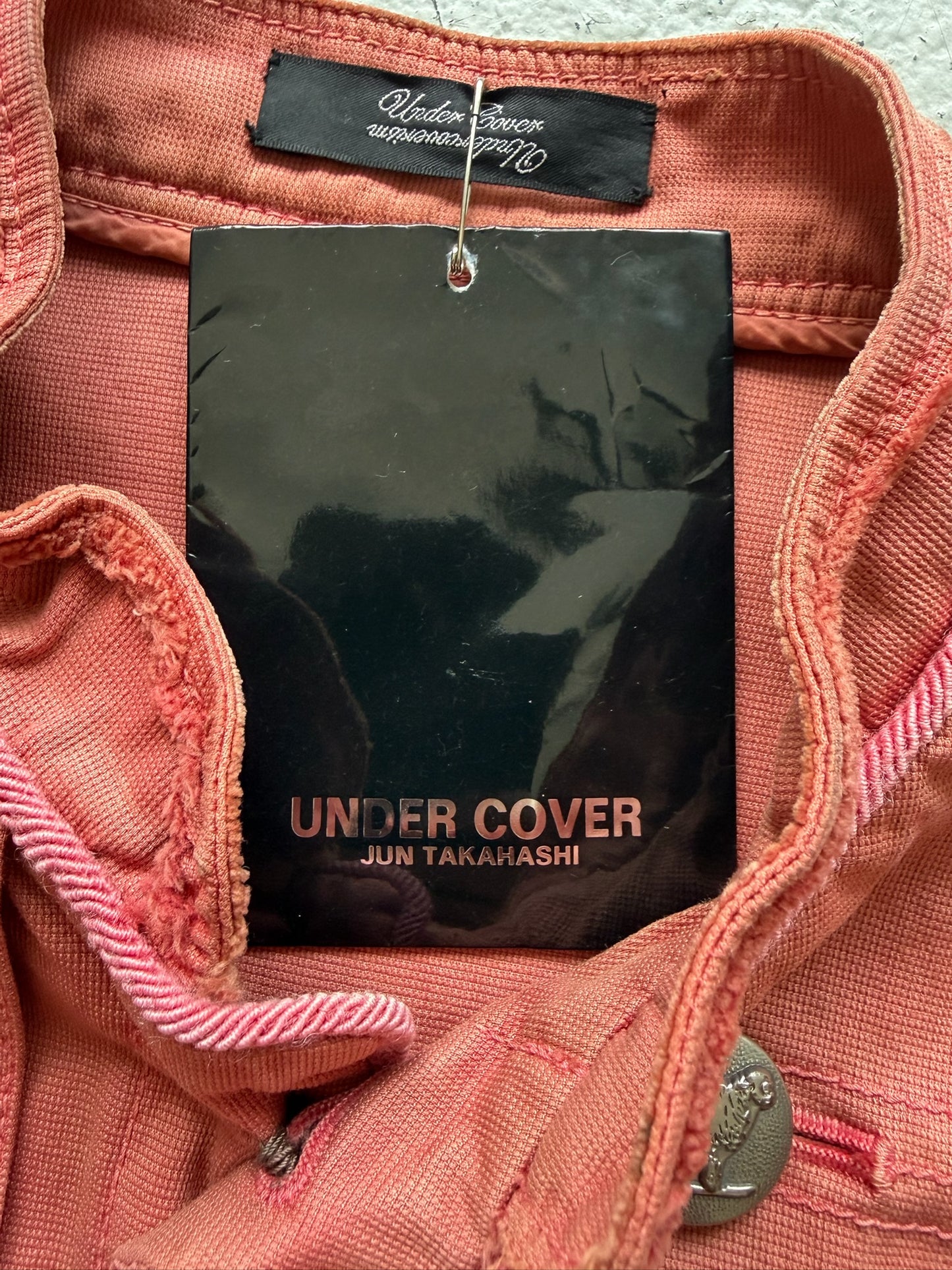 Undercover Runway Salmon Napoleon Jacket (2)